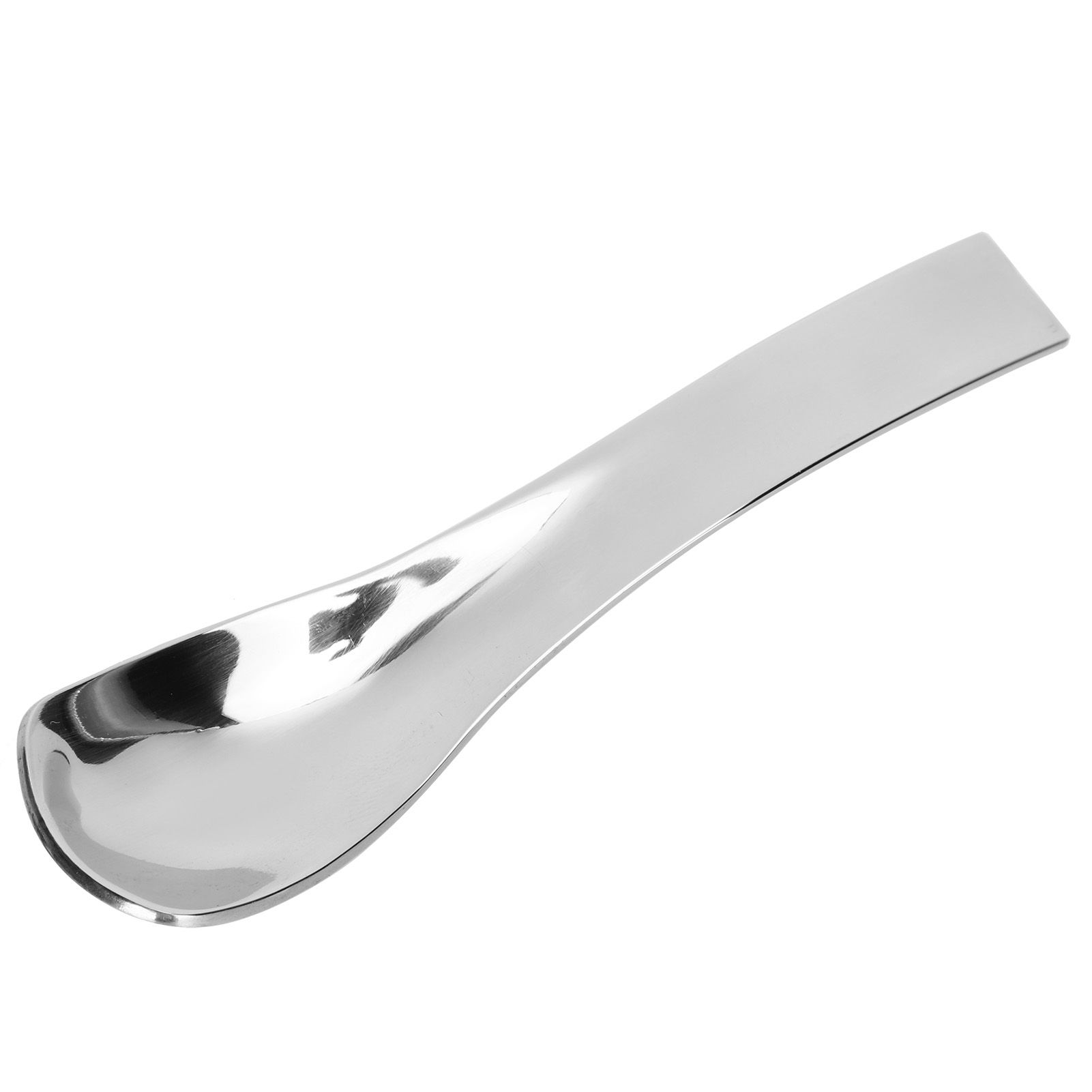Stainless Steel Spoon Teaspoon Ice Cream Scoop Home Restaurant Polishing view 5