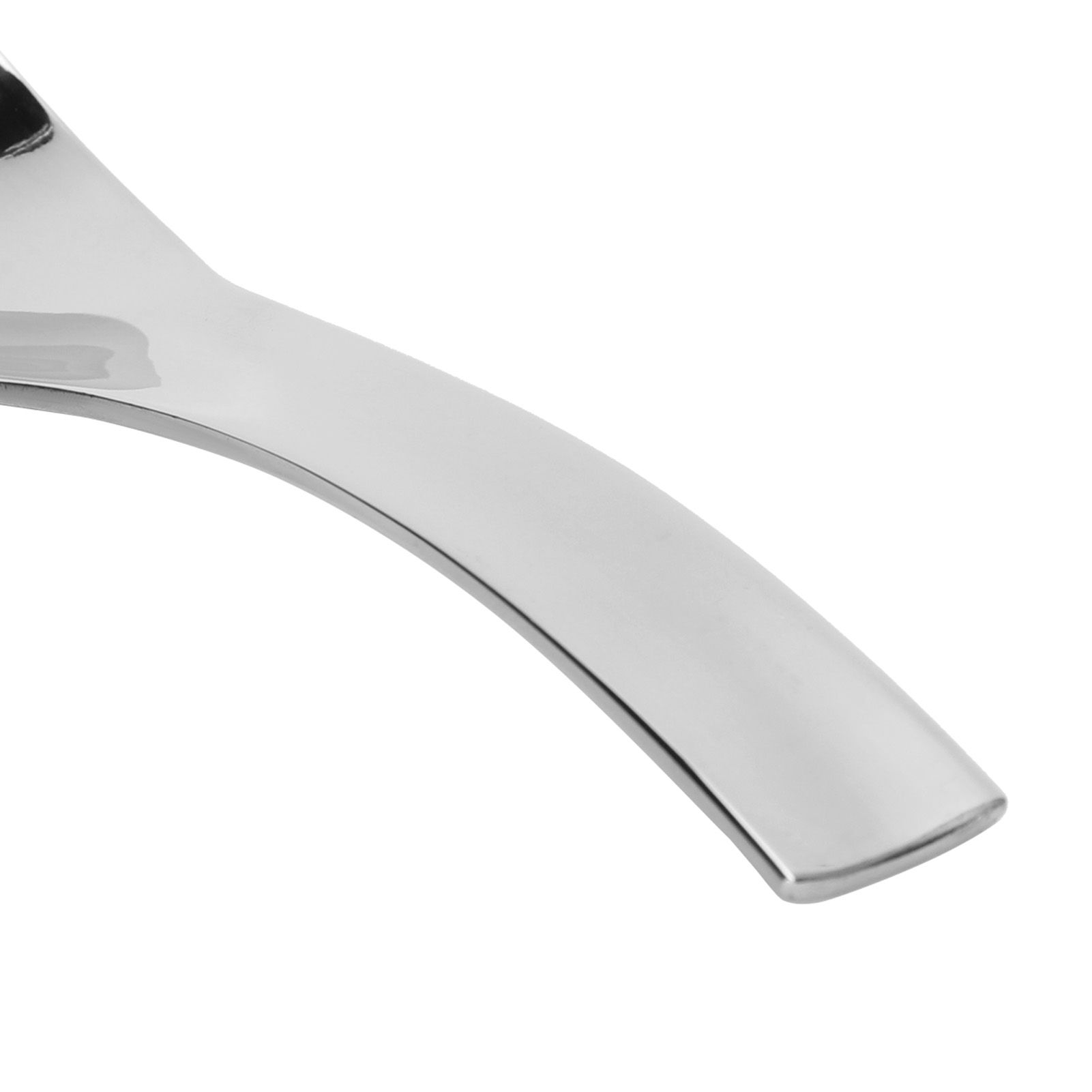 Stainless Steel Spoon Teaspoon Ice Cream Scoop Home Restaurant Polishing view 12