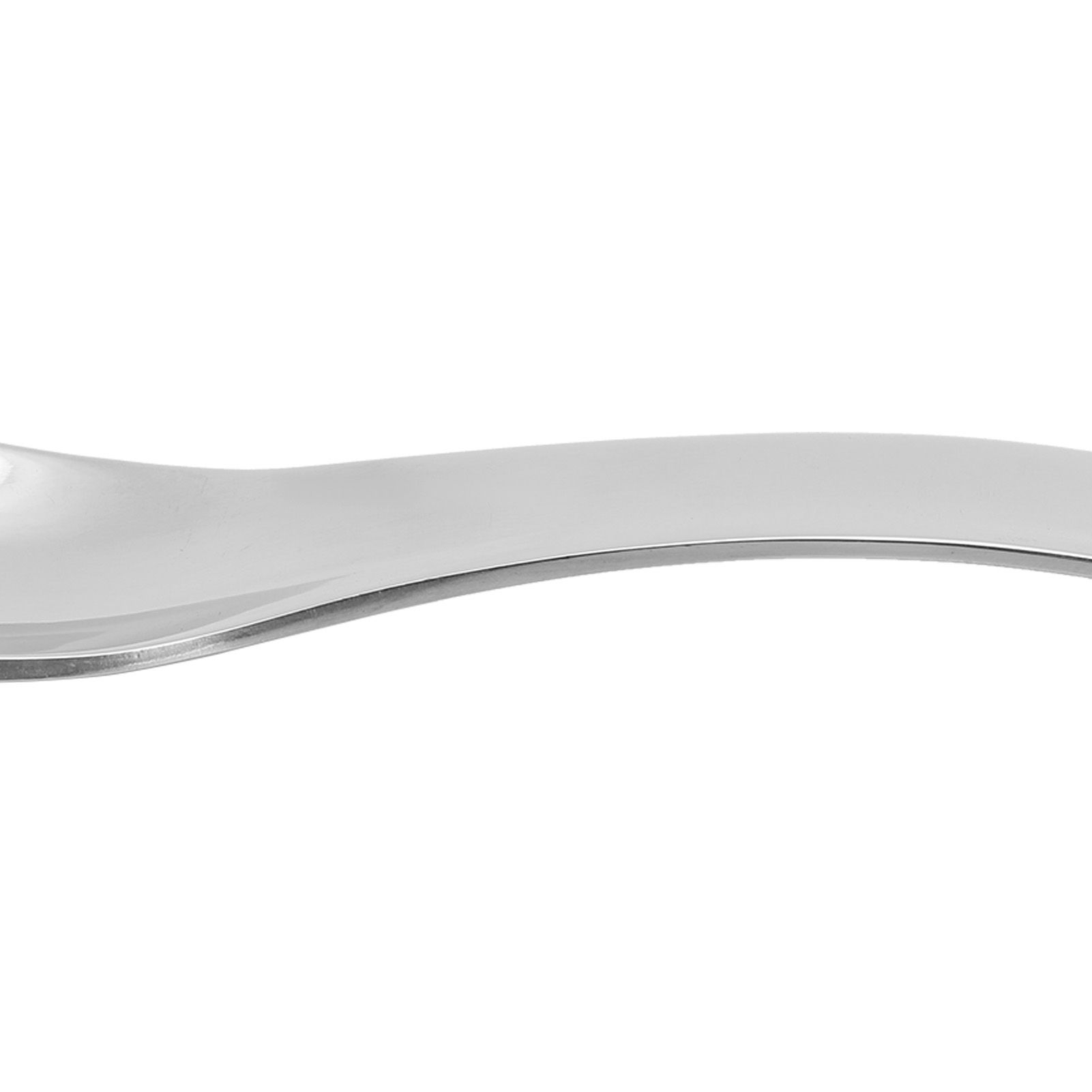 Stainless Steel Spoon Teaspoon Ice Cream Scoop Home Restaurant Polishing view 13