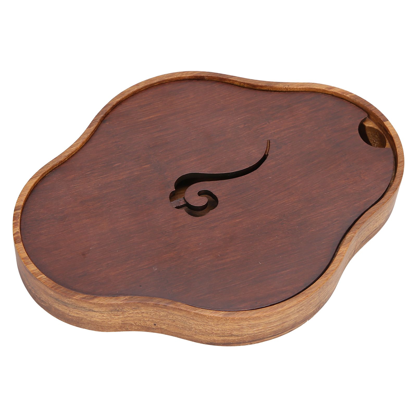 Bamboo Tea Tray Chinese Style Teaboard Serving Tray Box for Kungfu Tea Set view 4