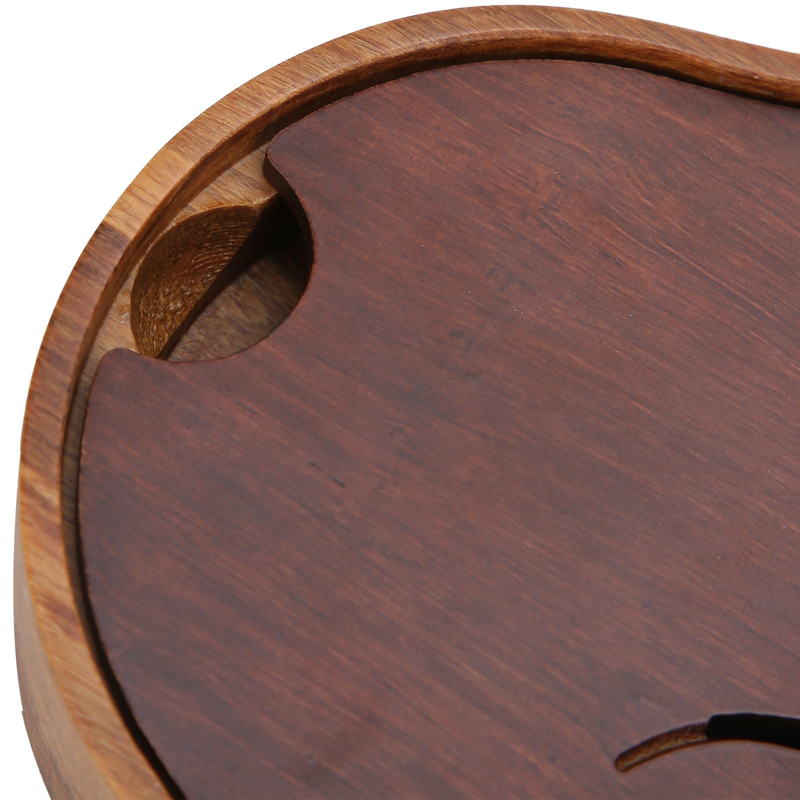 Bamboo Tea Tray Chinese Style Teaboard Serving Tray Box for Kungfu Tea Set view 11