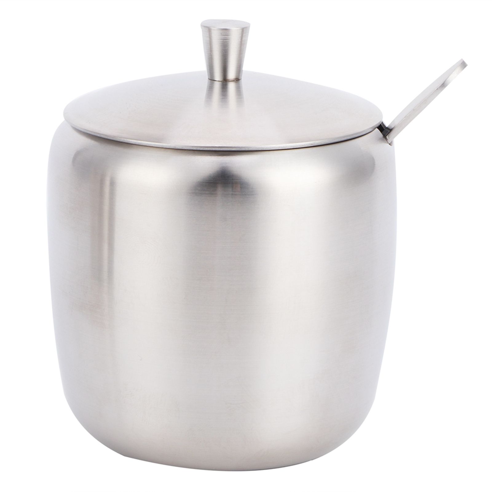 304 Stainless Steel Condiment Pot Spice Container Salt Sugar Box Storage Spice view 11