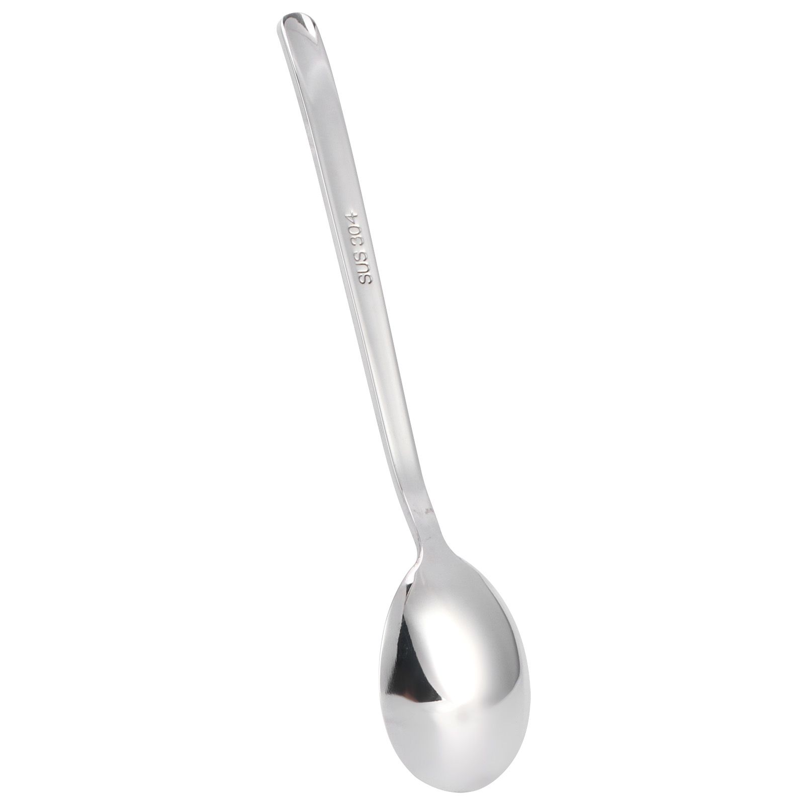 Food Spoon Portable 304 Stainless Steel Spoon Tableware Cutlery for Home view 2