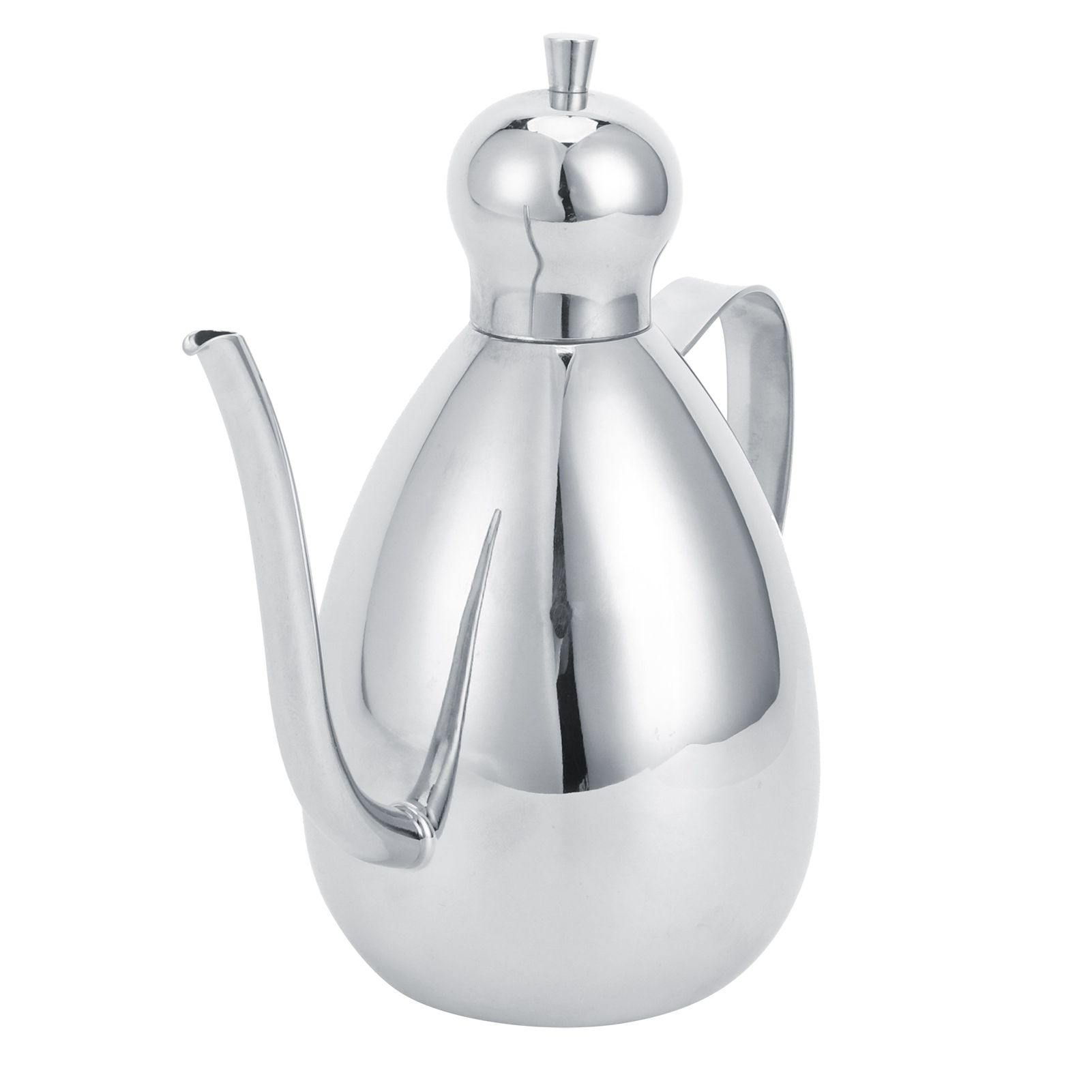 1L Oil Dispenser 304 Stainless Steel Oil Bottle Vinegar Pot Home Kitchen view 2