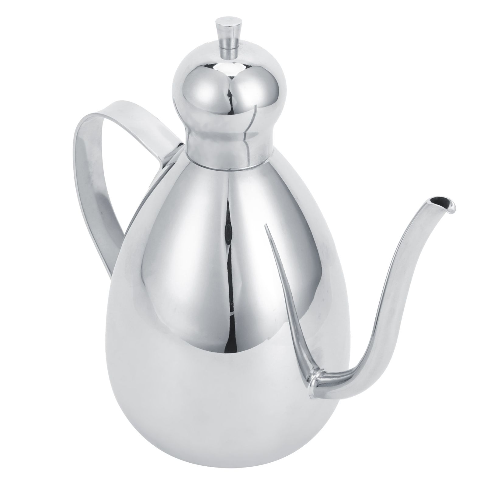 1L Oil Dispenser 304 Stainless Steel Oil Bottle Vinegar Pot Home Kitchen view 3