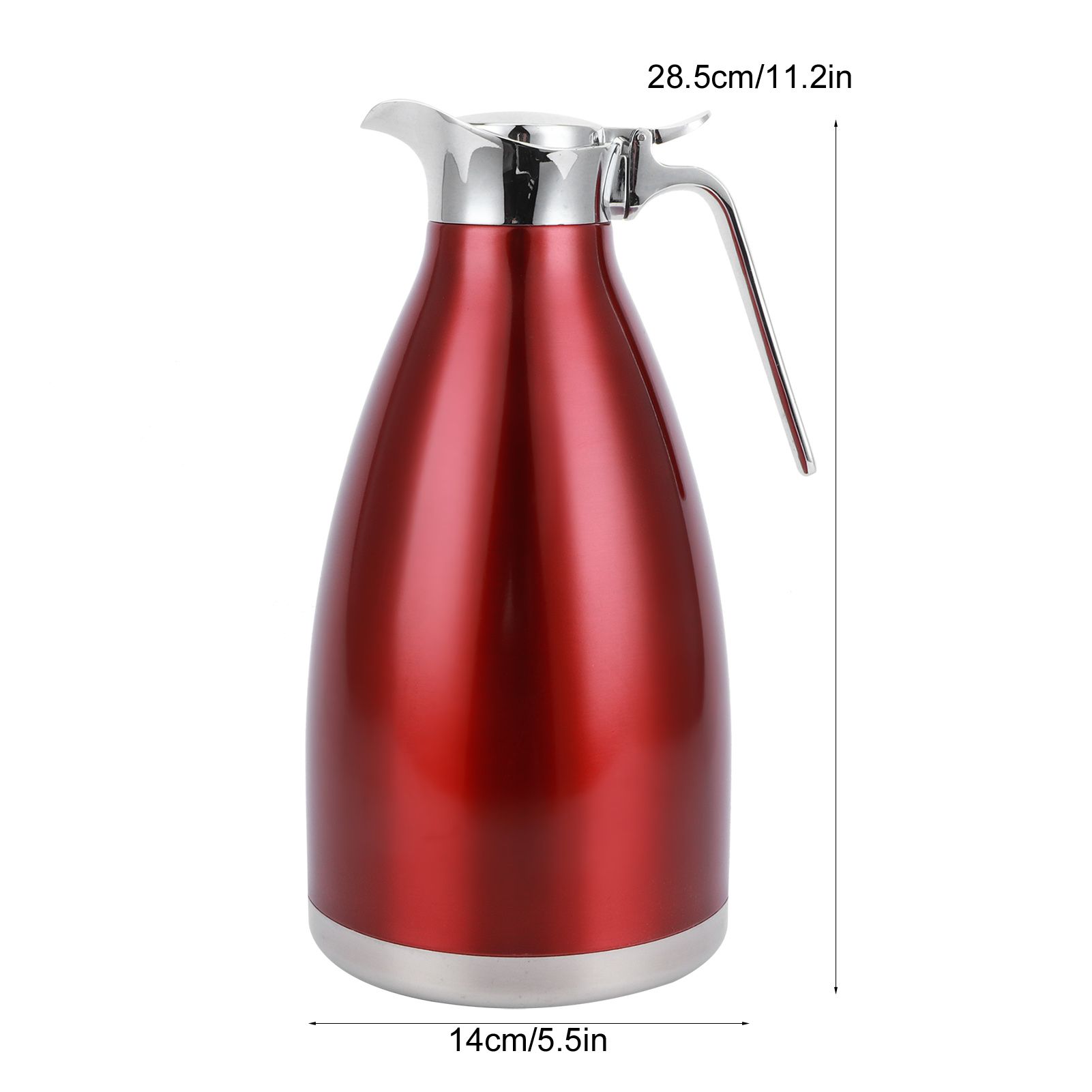 2L Vacuum Jug Bottle Stainless Steel Thermal Kettle Tea Pot Household Double view 13