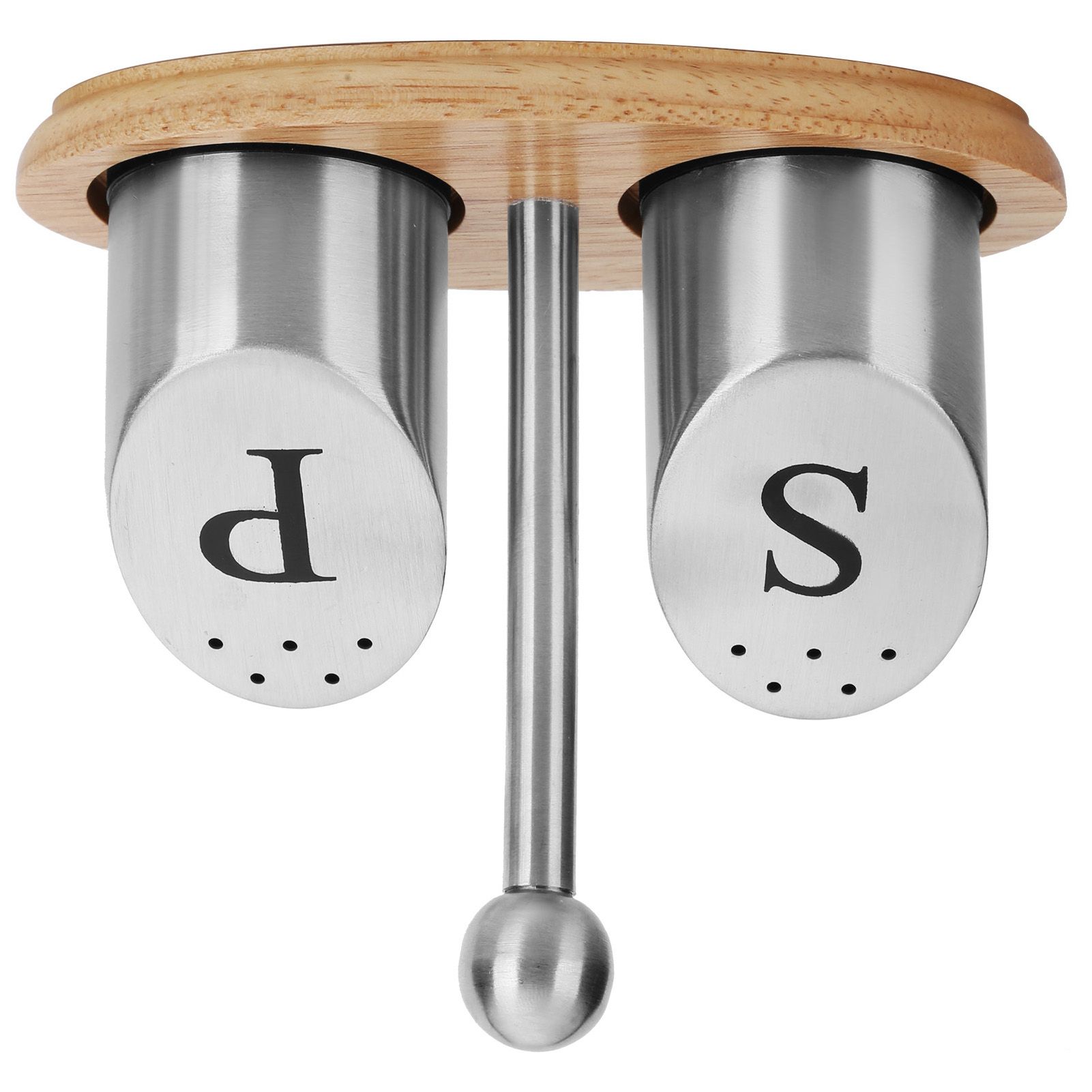 Stainless Steel Condiment Container Pot Seasoning Box Set Spice Pepper Jar view 7