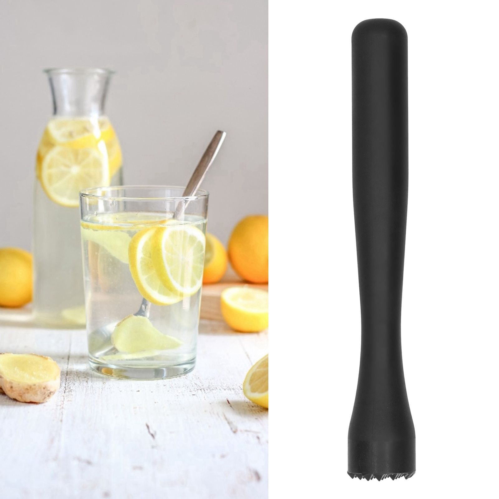 Cocktail Muddler Mixer Ice Crushing Rod Mixing Tool DIY Barware Bartending view 10