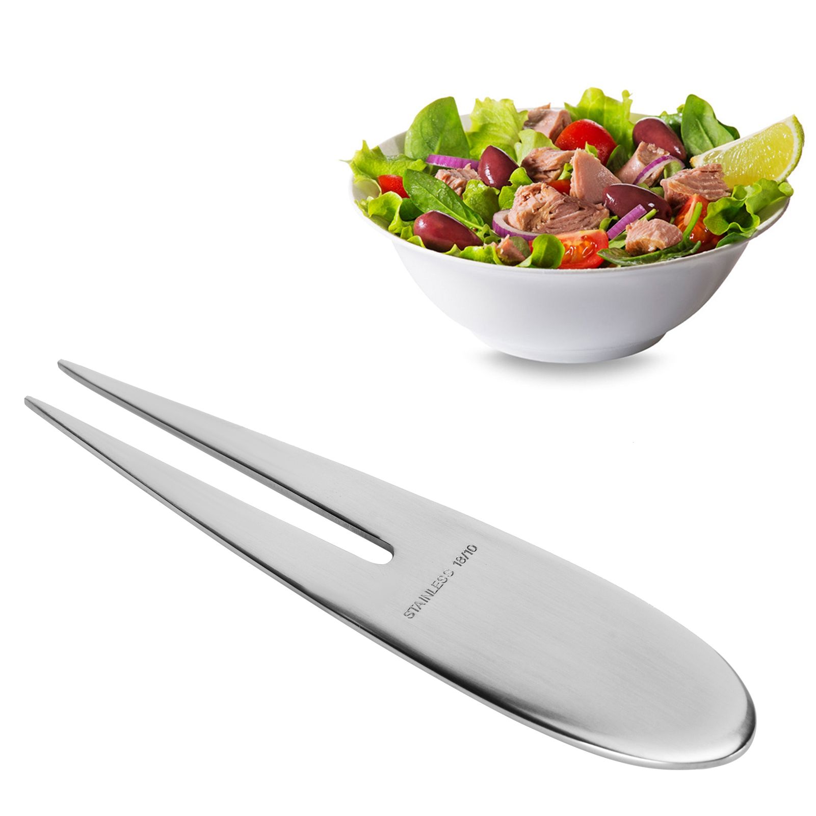 Fruit Fork Stainless Steel Cake Dessert Salad Appetizer Fork Dinnerware view 9