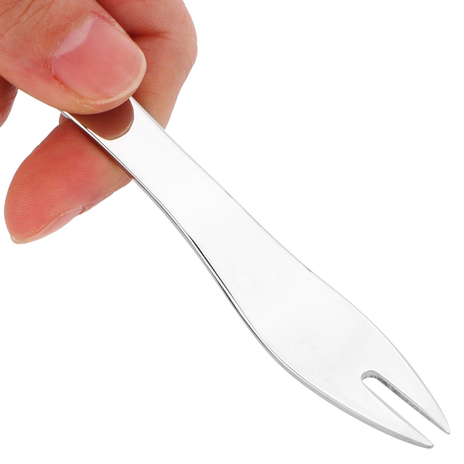 Fruit Fork 304 Stainless Steel Lovely Mini Dessert Fork for Cake Party view 8
