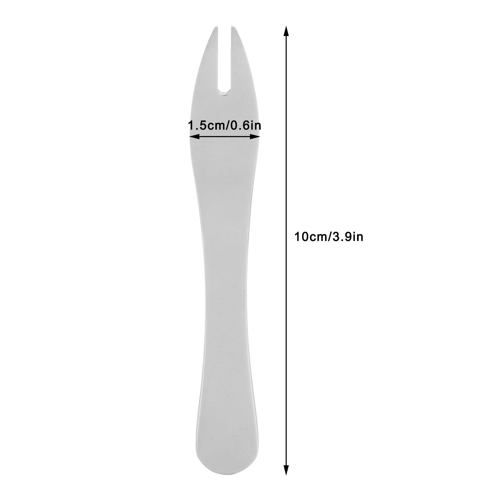 Fruit Fork 304 Stainless Steel Lovely Mini Dessert Fork for Cake Party view 14