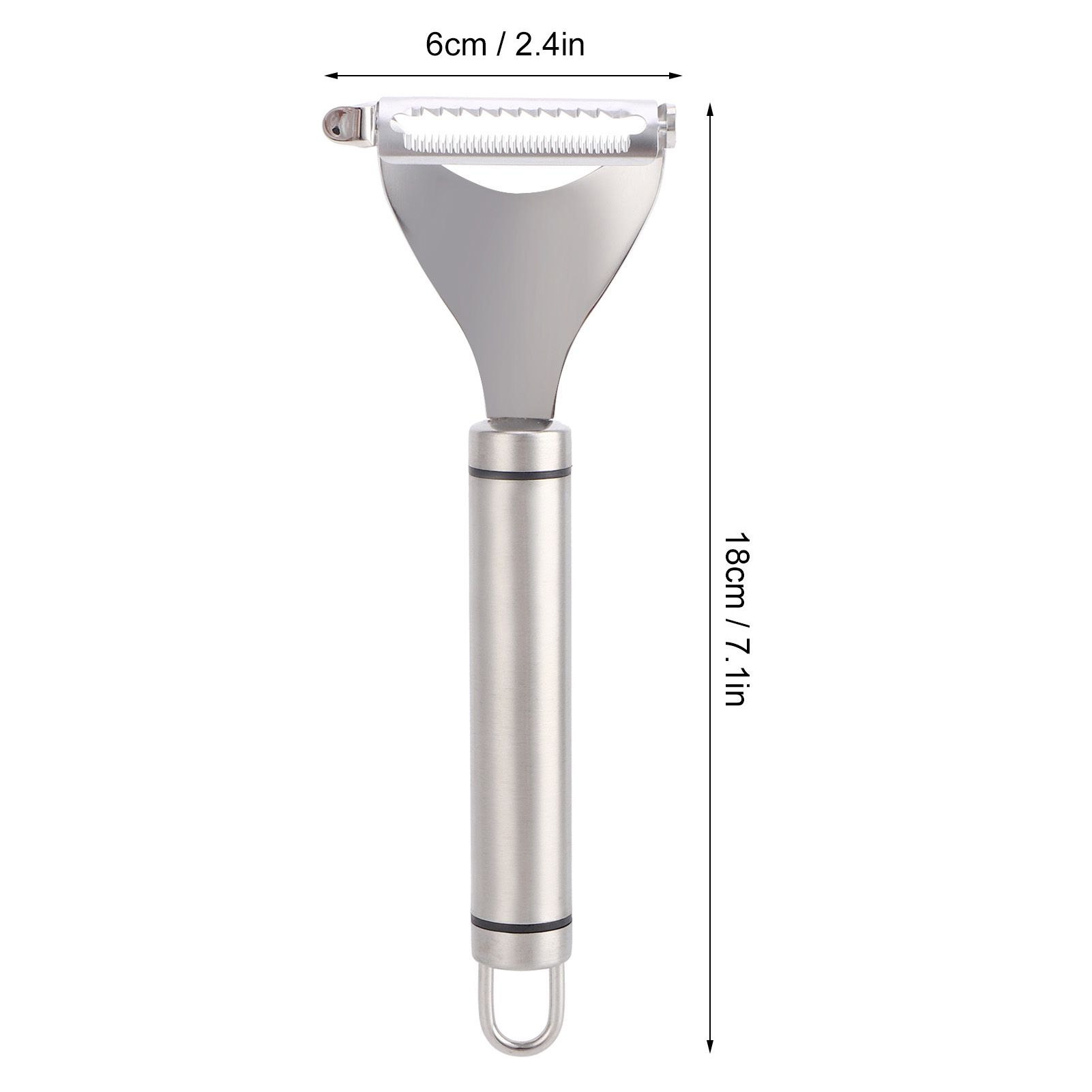 Vegetable Fruit Peeler Potato Cucumber Carrot Grater Stainless Steel Household view 14