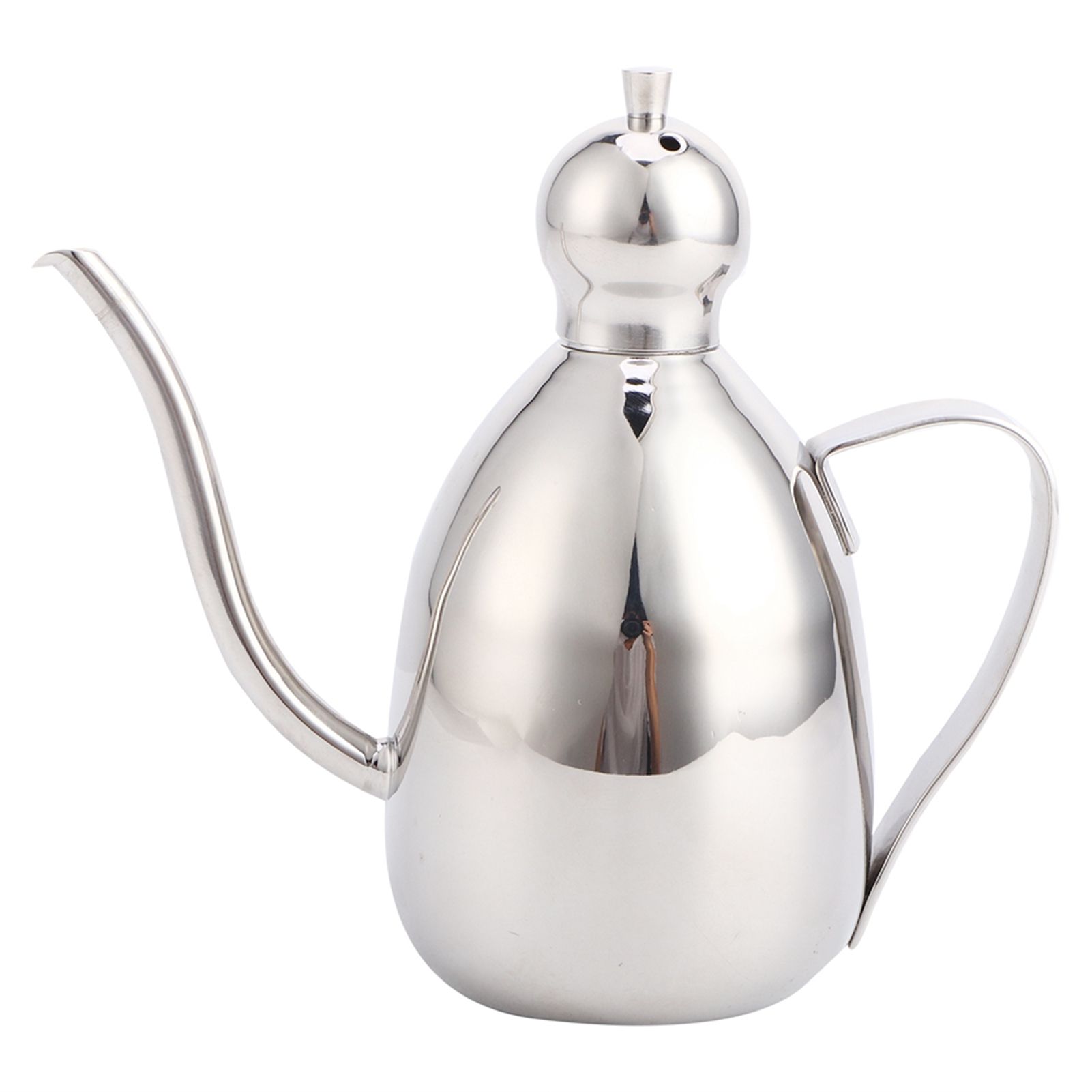 Oil Dispenser Stainless Steel Oil Bottle Leakproof Vinegar Pot Kitchen Storage