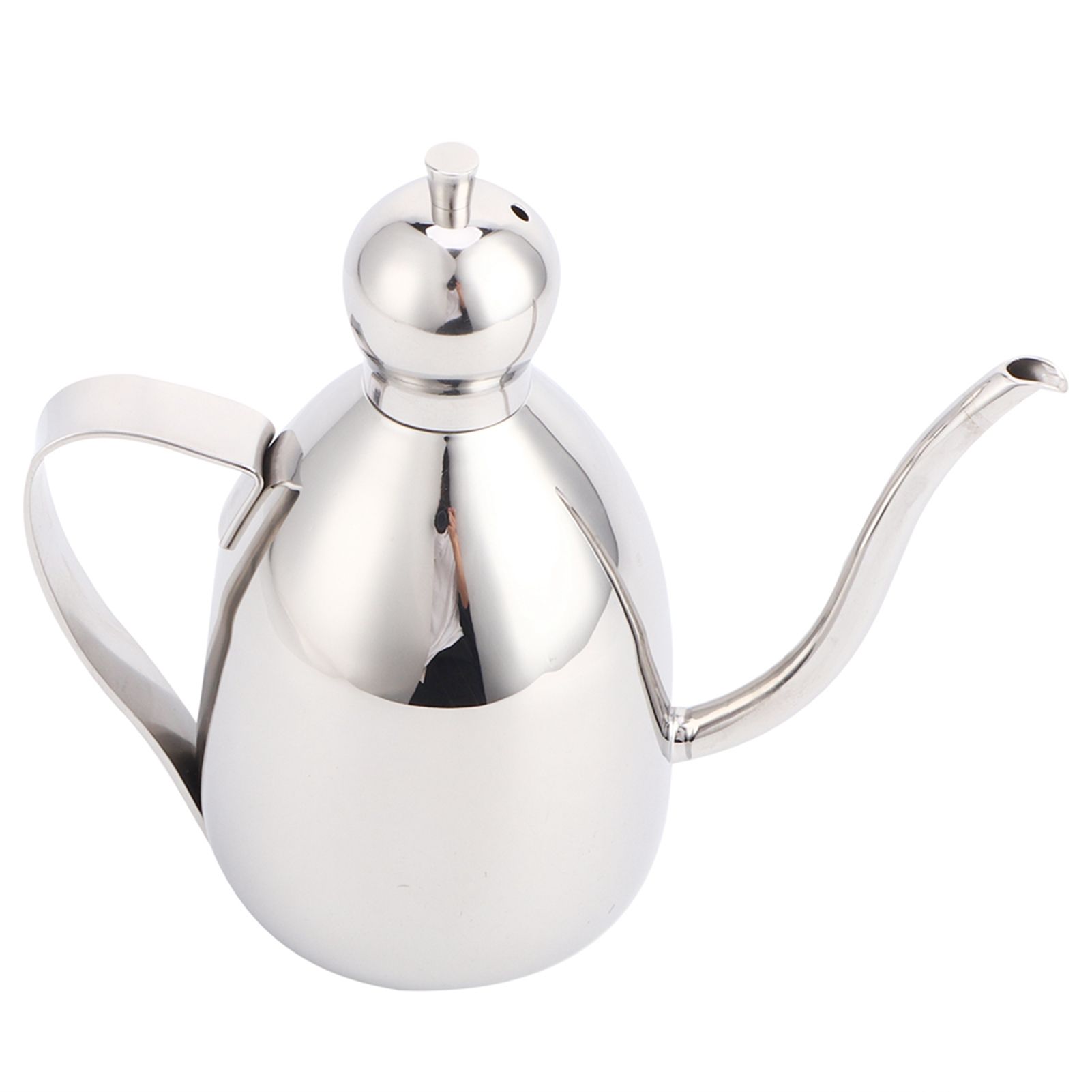 Oil Dispenser Stainless Steel Oil Bottle Leakproof Vinegar Pot Kitchen Storage view 6