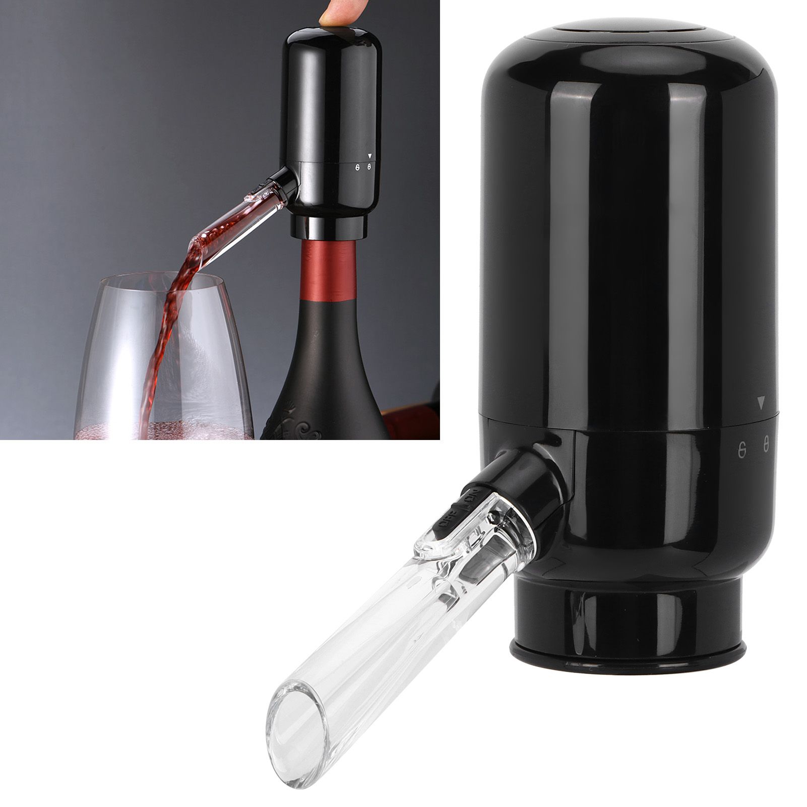 2-in-1 Electric Wine Aerator Dispenser Multifunction Automatic Decanter for view 10