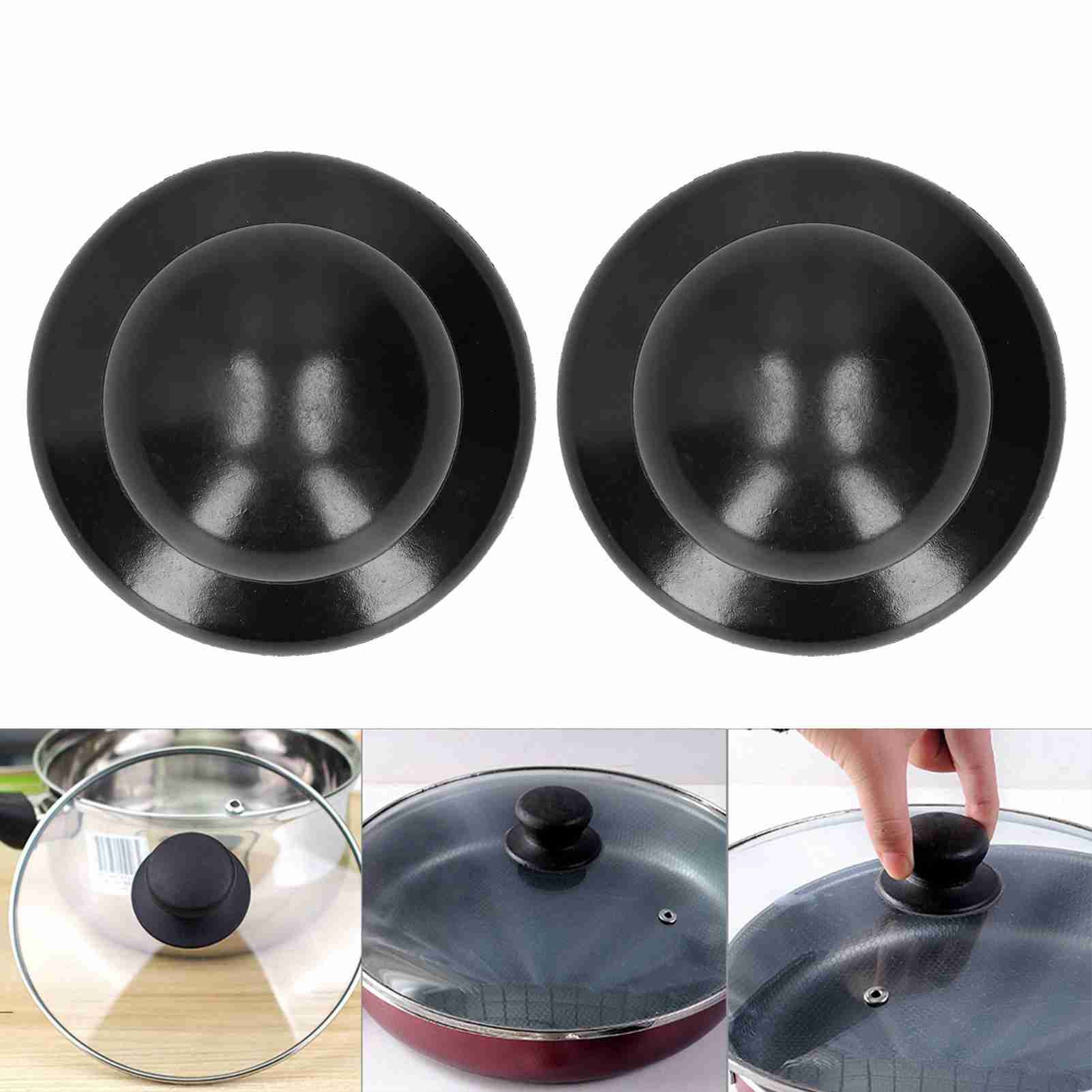 2Pcs Pot Lid Knob with Screws Universal Pan Cover Handle Accessory for Kitchen view 12