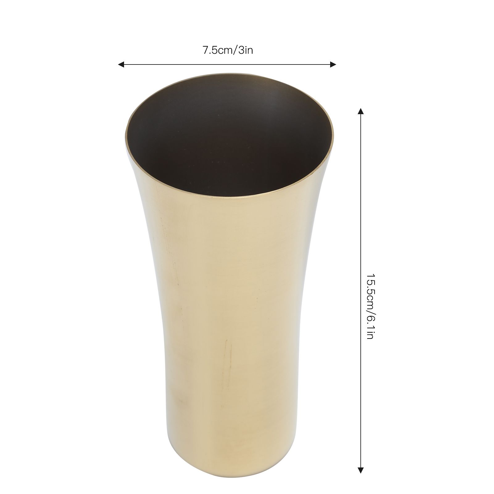 Stainless Steel Decorative Water Cup Beer Cold Drink Juice Mug Home Restaurant view 14