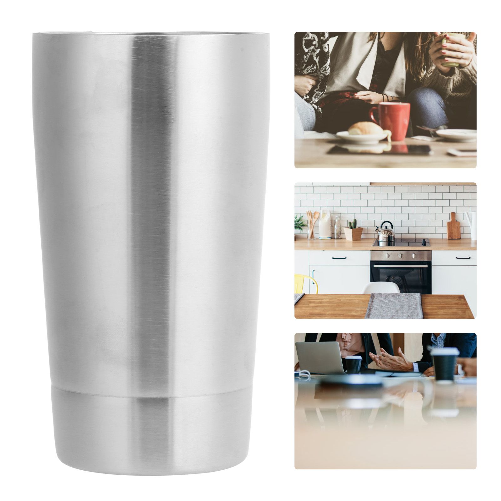 Coffee Mug Portable 304 Stainless Steel Drinking Cup for Picnic Barbecue view 10
