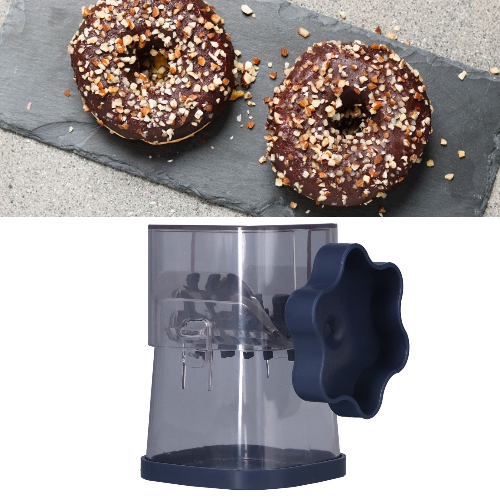 Manual Nut Chopper Effortless Easy to Clean Hand Crank Nut Grinder for Almonds view 11