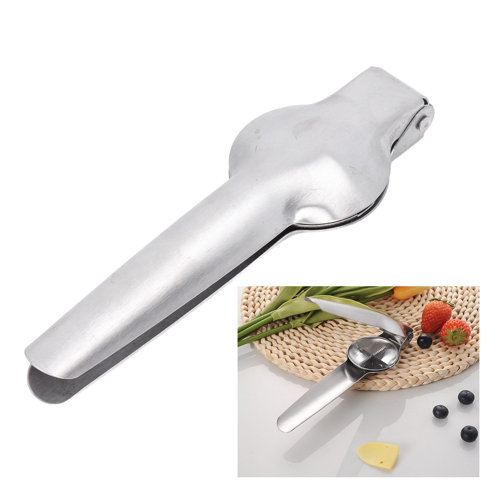 Nut Cracker Multifunction Stainless Steel High Hardness Cross Serrated Design view 12