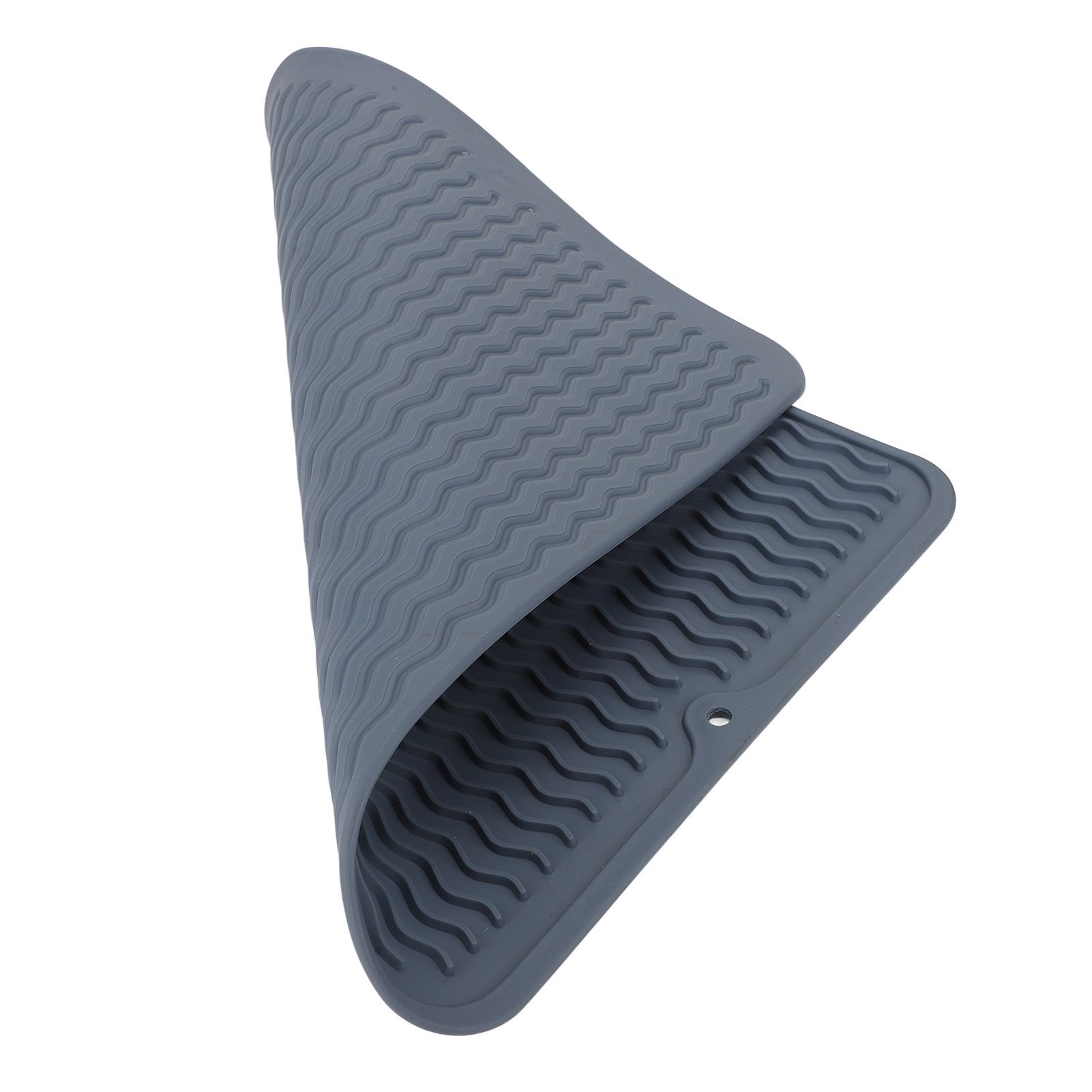 Dish Drying Mat Soft Flexible Rubber Heat Resistant Nonslip BPA Free Eco view 4