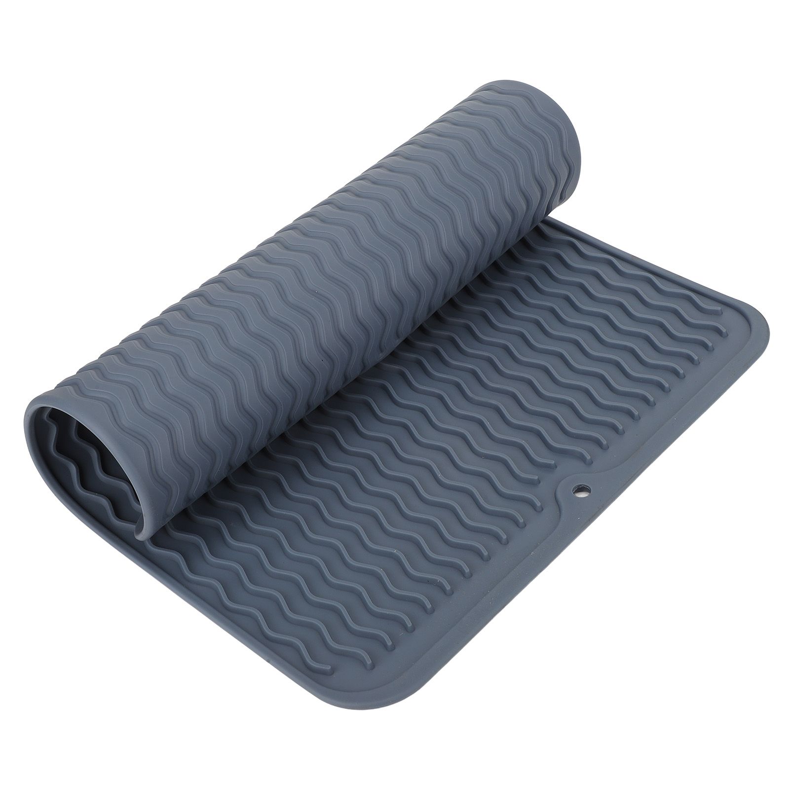 Dish Drying Mat Soft Flexible Rubber Heat Resistant Nonslip BPA Free Eco view 9