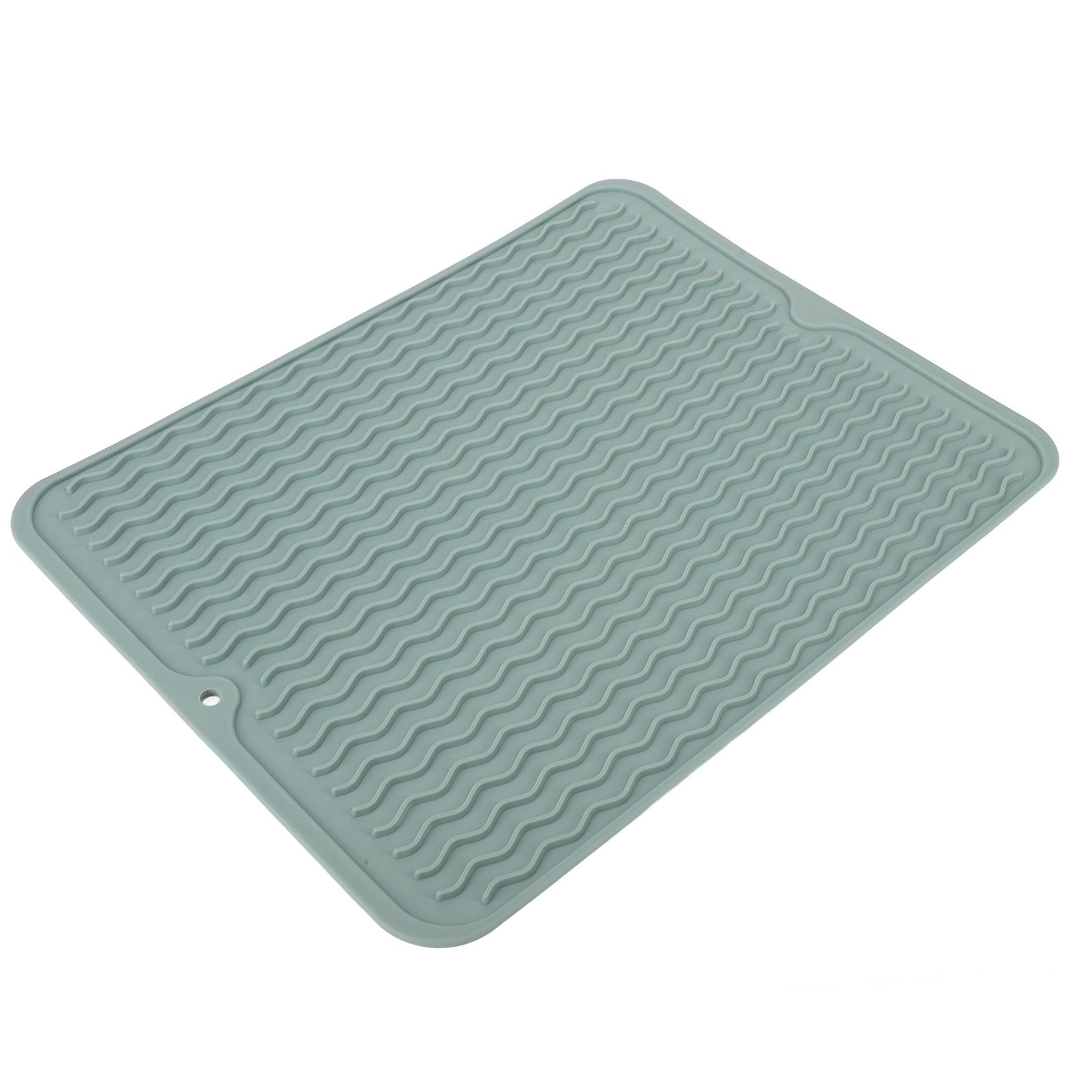 Dish Drying Mat Soft Flexible Rubber Heat Resistant Nonslip BPA Free Eco view 9