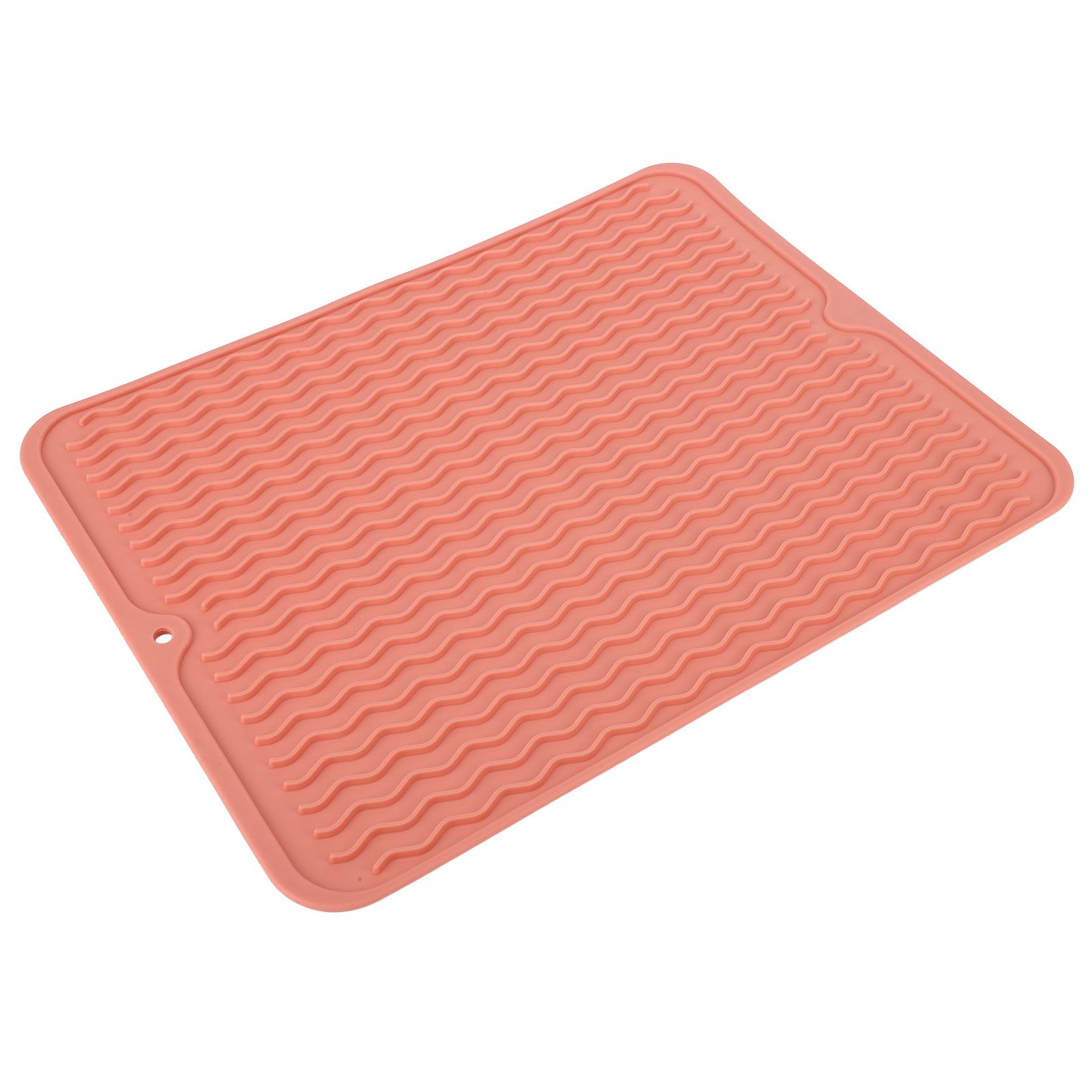 Dish Drying Mat Soft Flexible Rubber Heat Resistant Nonslip BPA Free Eco view 4