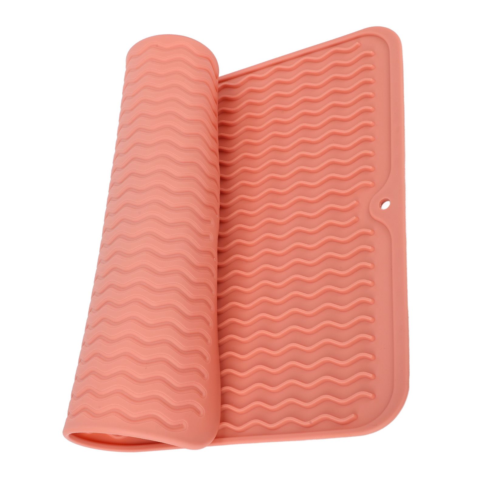 Dish Drying Mat Soft Flexible Rubber Heat Resistant Nonslip BPA Free Eco view 7