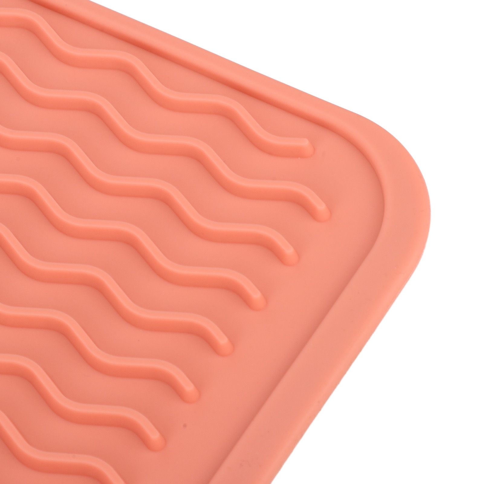 Dish Drying Mat Soft Flexible Rubber Heat Resistant Nonslip BPA Free Eco view 14