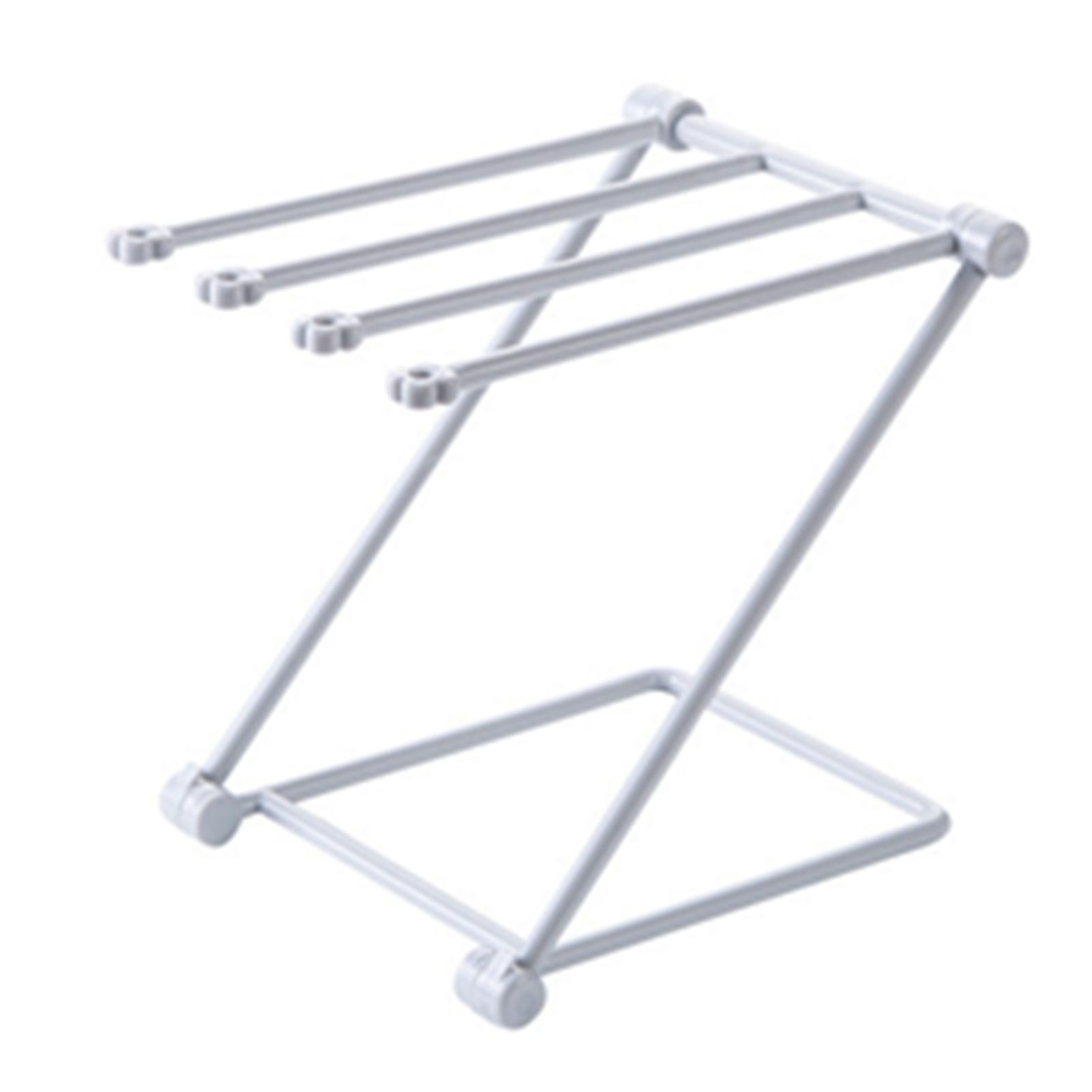 Washcloth Holder Foldable Hand Towel Holder Vertical Dish Cloth Storage Rack view 2