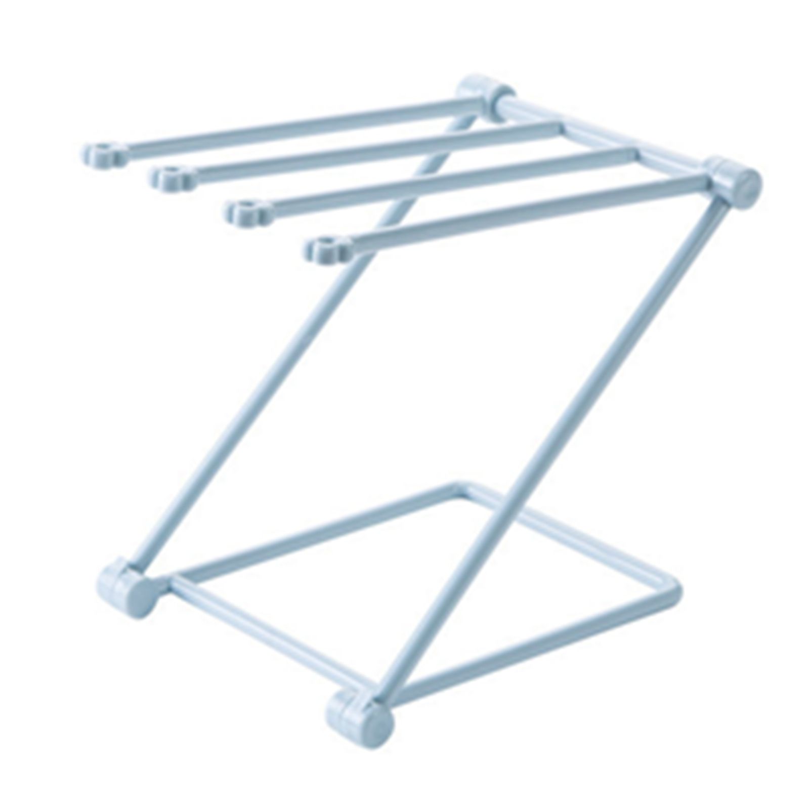 Washcloth Holder Foldable Hand Towel Holder Vertical Dish Cloth Storage Rack view 2
