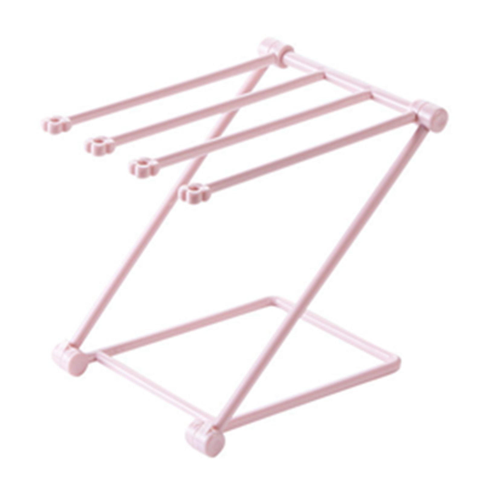 Washcloth Holder Foldable Hand Towel Holder Vertical Dish Cloth Storage Rack view 3
