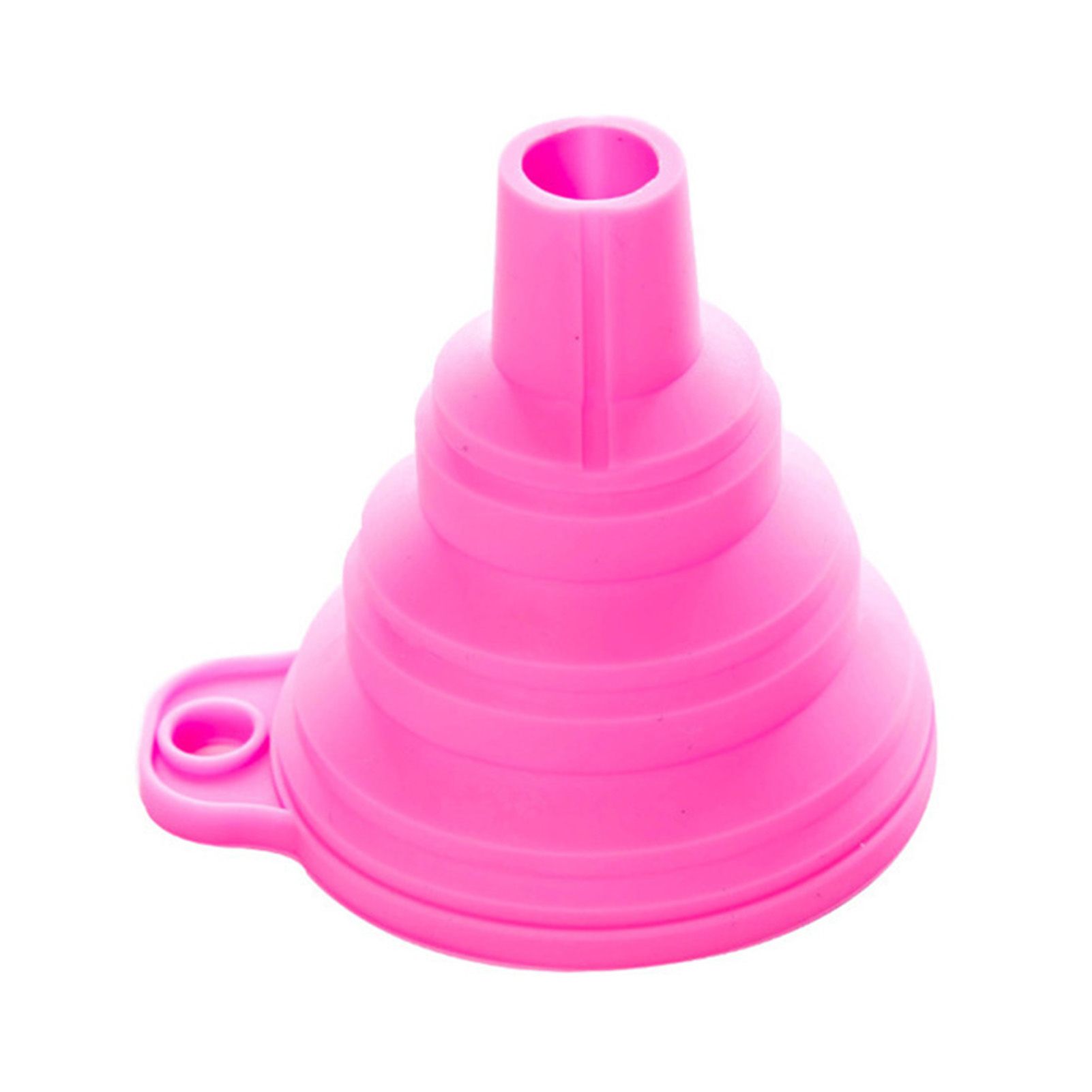 Kitchen Silicone Funnel Food Grade Silicone Foldable Funnel for Water Bottle view 2