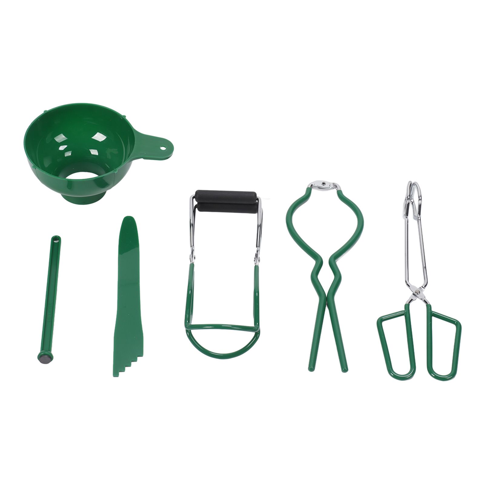 6 Pcs Canning Kit Canning Funnel Tong Bubble Popper Jar Wrench Lifter Magnetic view 2