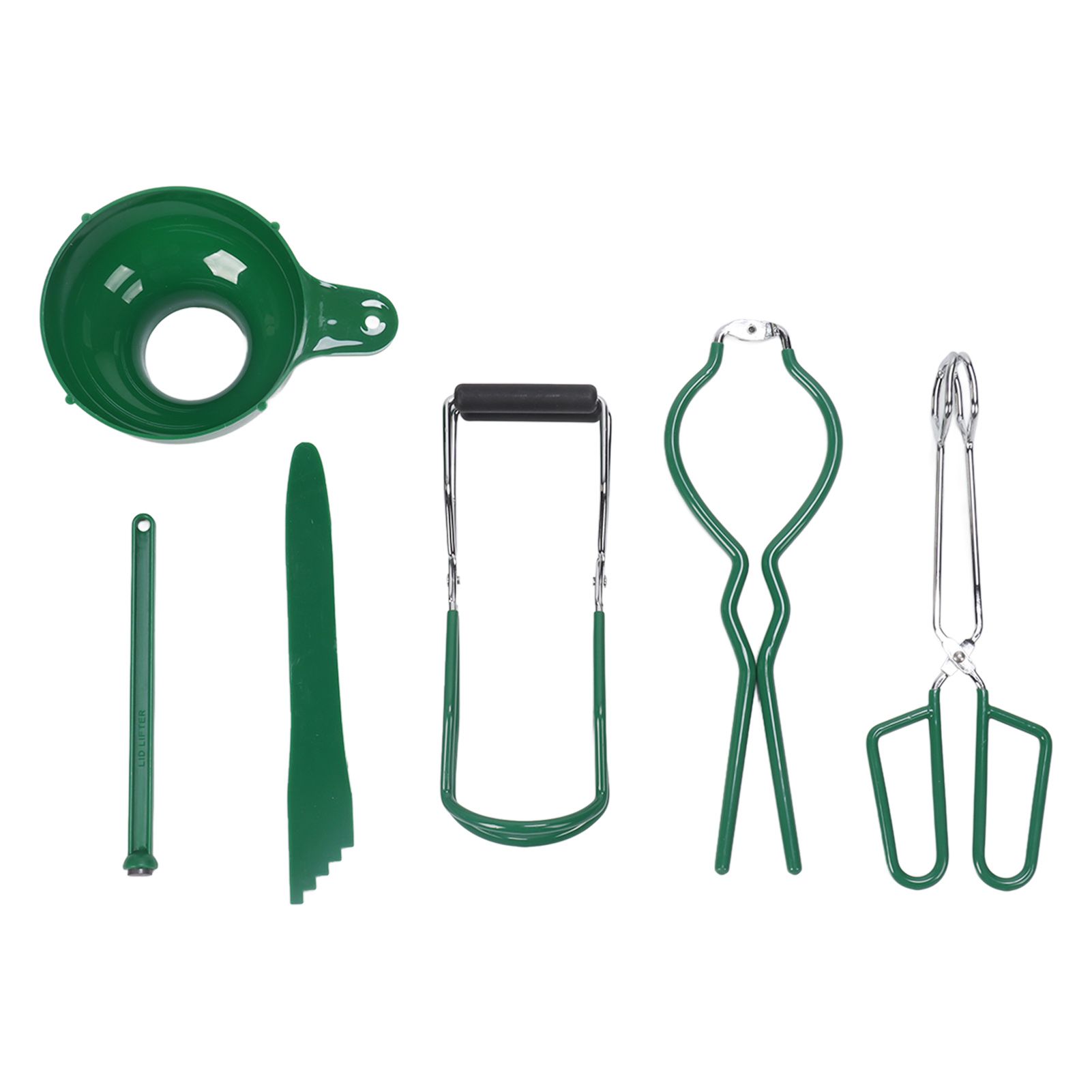 6 Pcs Canning Kit Canning Funnel Tong Bubble Popper Jar Wrench Lifter Magnetic view 3