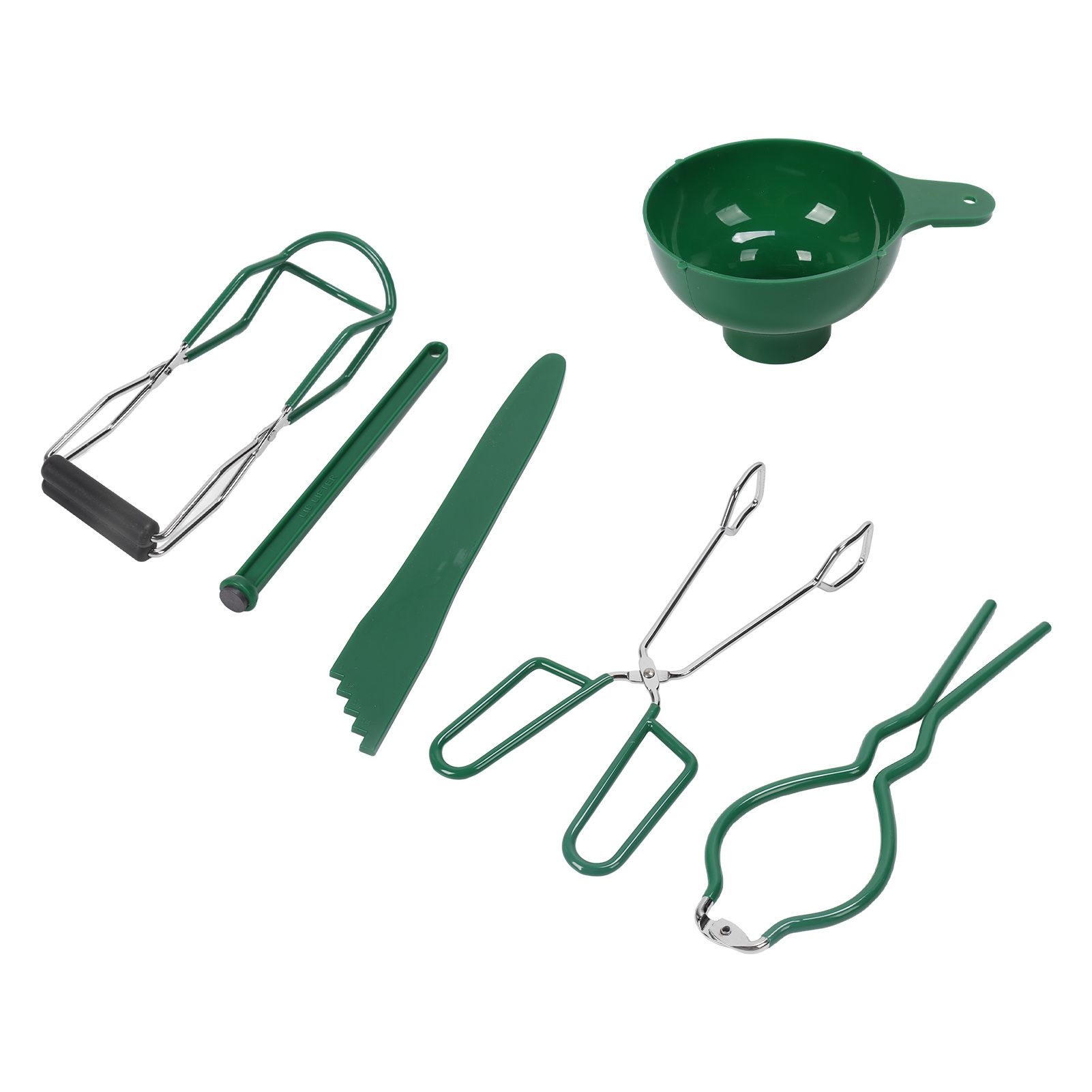 6 Pcs Canning Kit Canning Funnel Tong Bubble Popper Jar Wrench Lifter Magnetic view 5