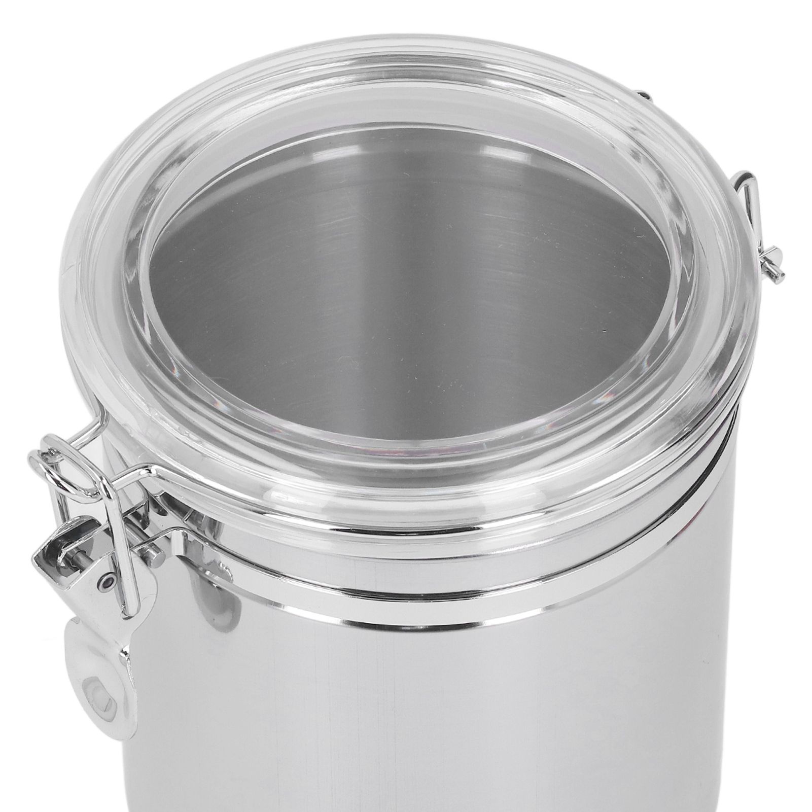 Stainless Steel Sealed Can Food Storage Container Airtight Canister for Dried view 14