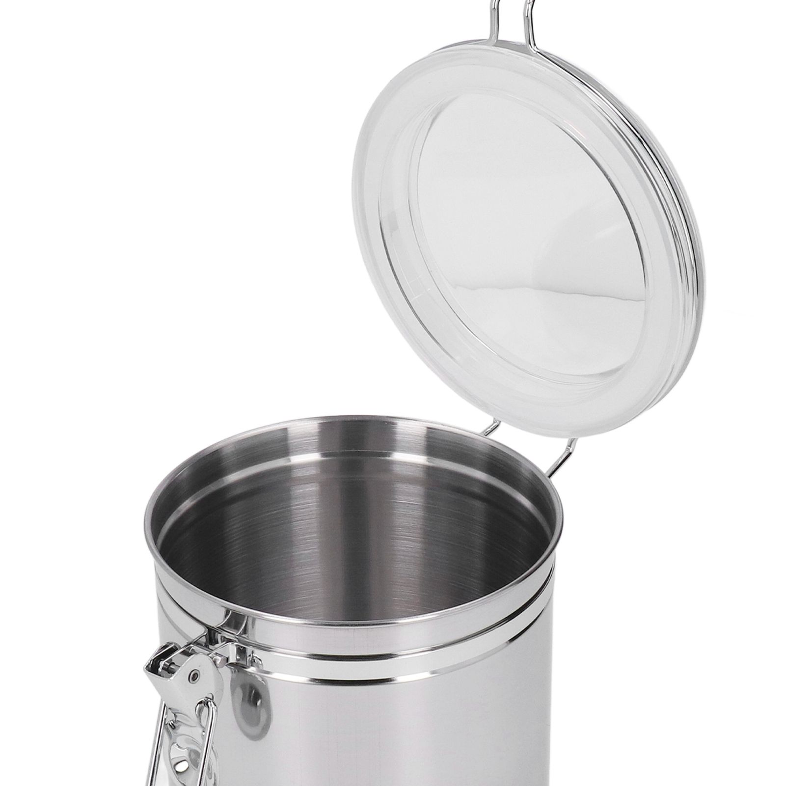 Stainless Steel Sealed Can Food Storage Container Airtight Canister for Dried view 15