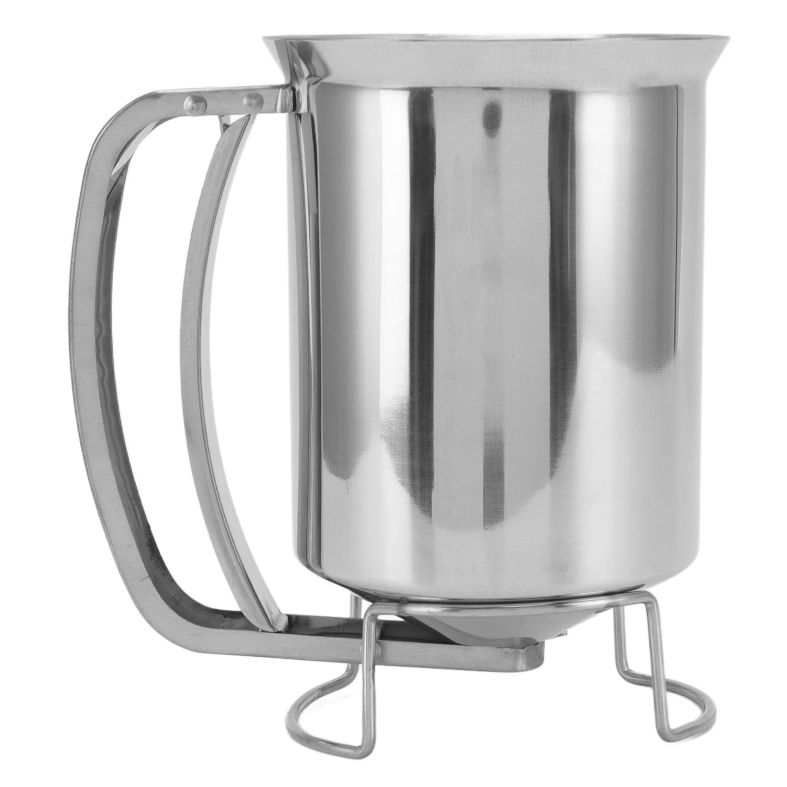 Pancake Batter Dispenser Handheld Stainless Steel Pancake Pourer for Baking