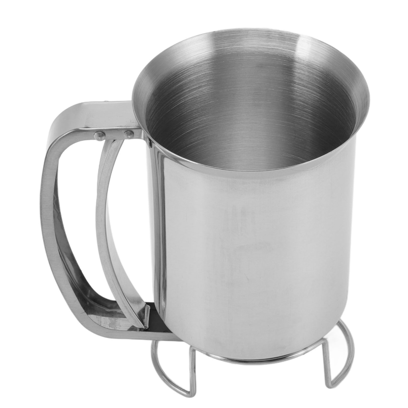 Pancake Batter Dispenser Handheld Stainless Steel Pancake Pourer for Baking view 3