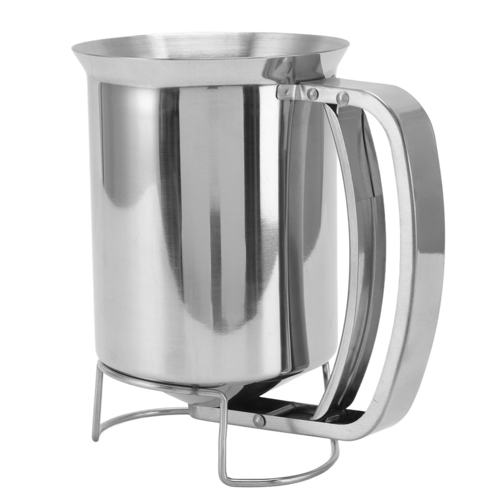 Pancake Batter Dispenser Handheld Stainless Steel Pancake Pourer for Baking view 6