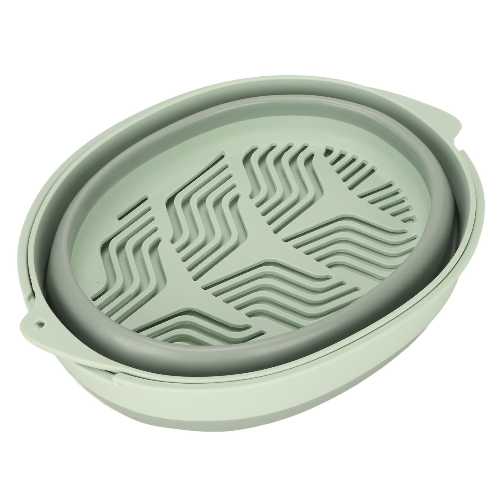 Double Layer Drain Basket Separate Design Foldable Portable Fruit Vegetable view 9