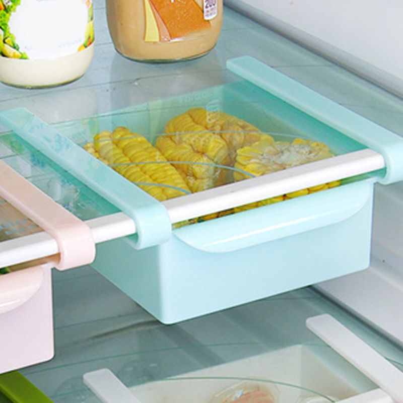 3Pcs Retractable Drawer Type Refrigerator Storage Box Food Fresh Keeping view 5
