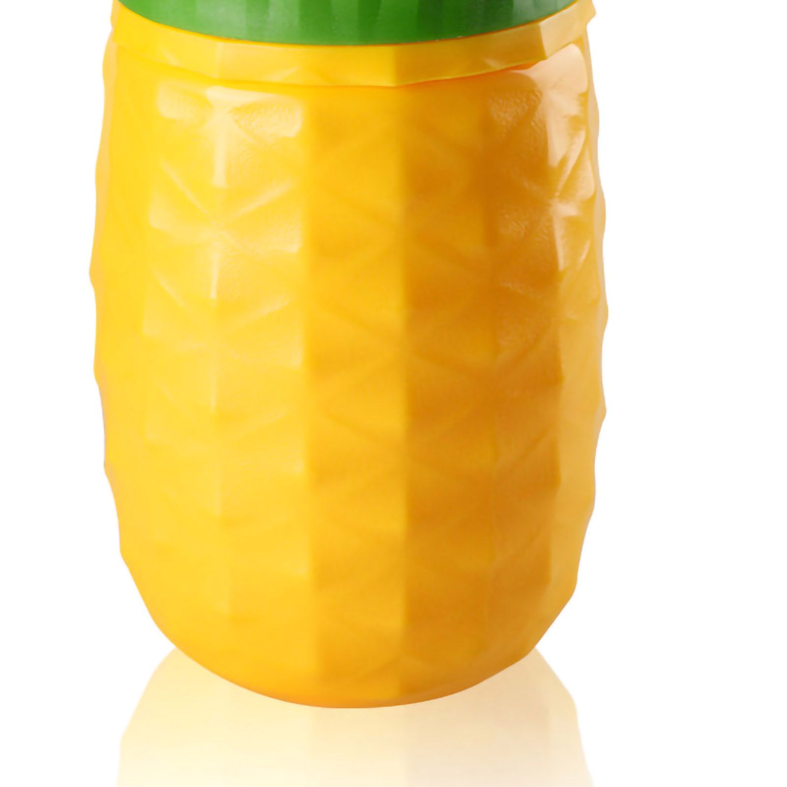 Fruit Shape Cup Double Layer Straw Cold Insulation Leakproof Plastic Cup for view 4