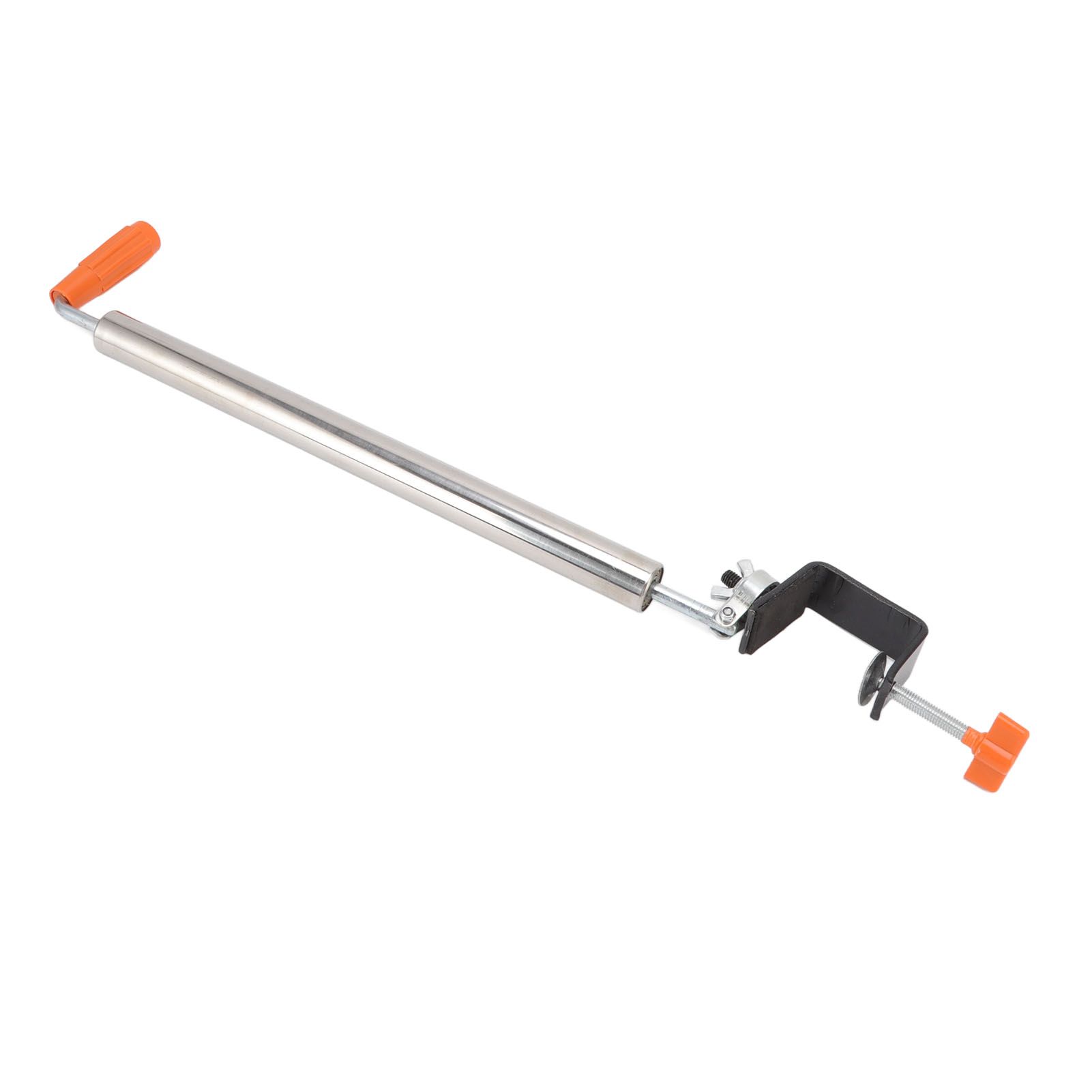 Rolling Pin Stainless Steel Dough Roller Fixed 360° Rotation for Pastry Bread view 2
