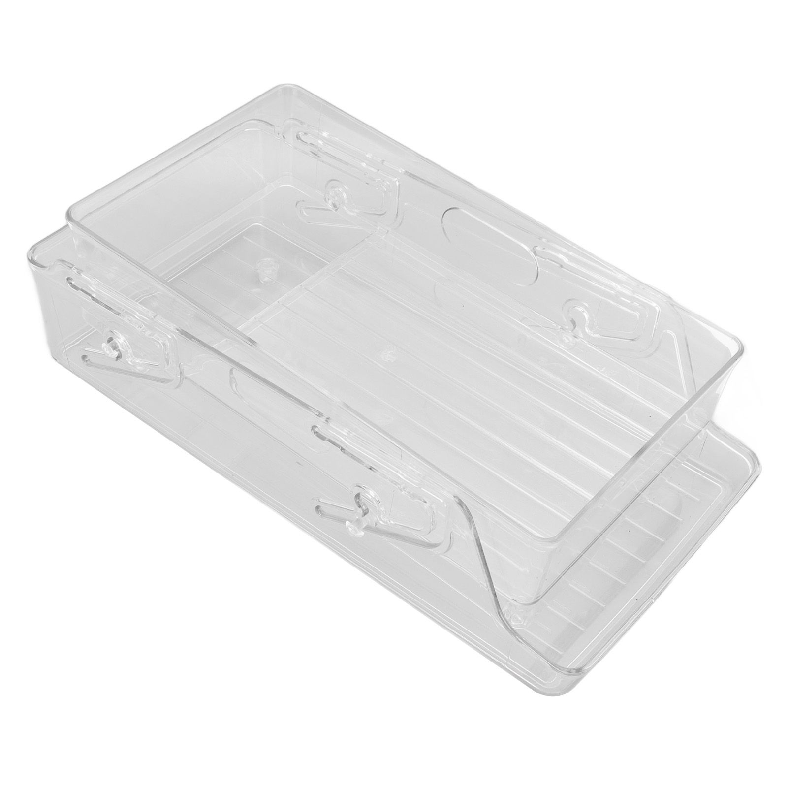 Automatic Rolling Beverage Soda Can Storage Organizer Double Layers Plastic view 3