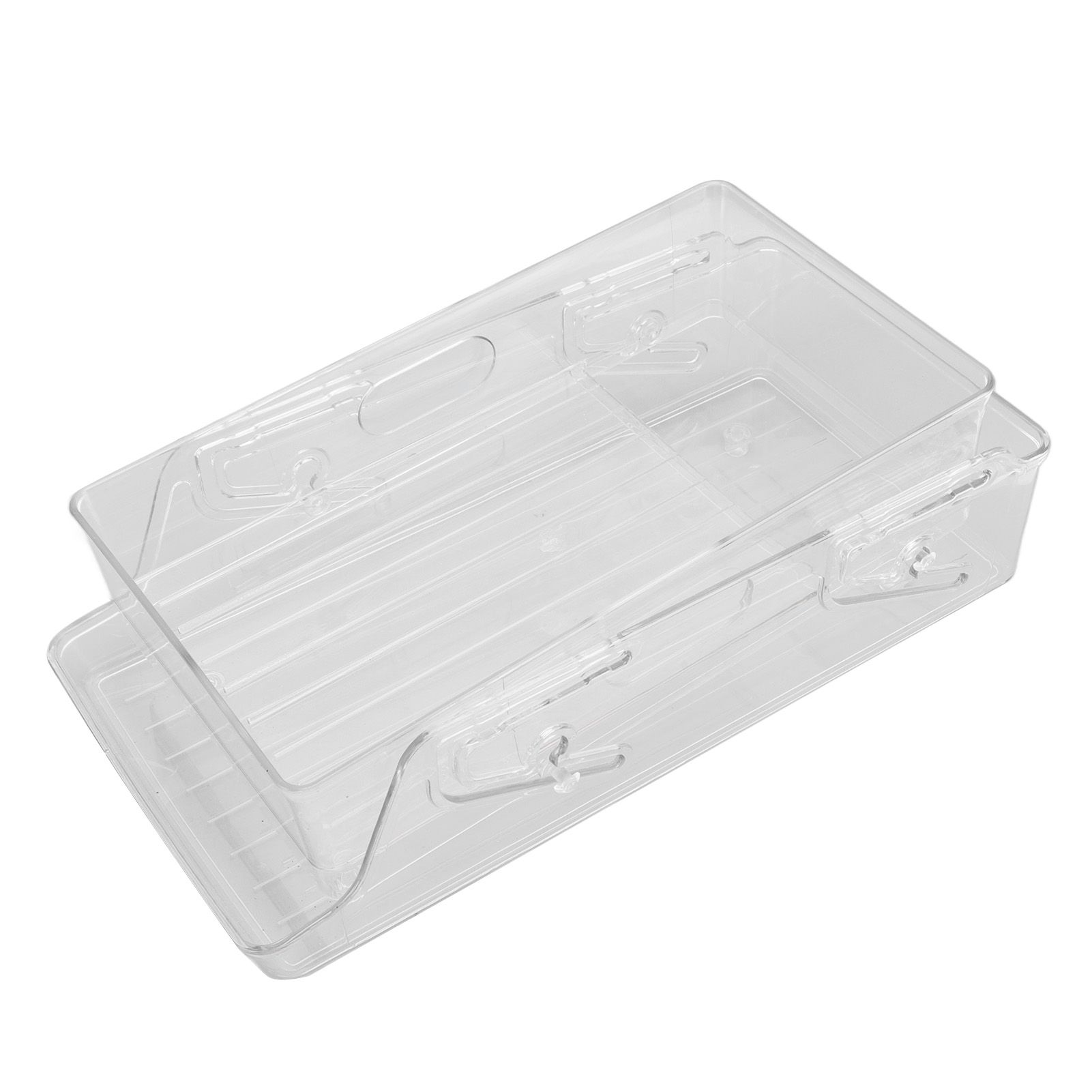 Automatic Rolling Beverage Soda Can Storage Organizer Double Layers Plastic view 5