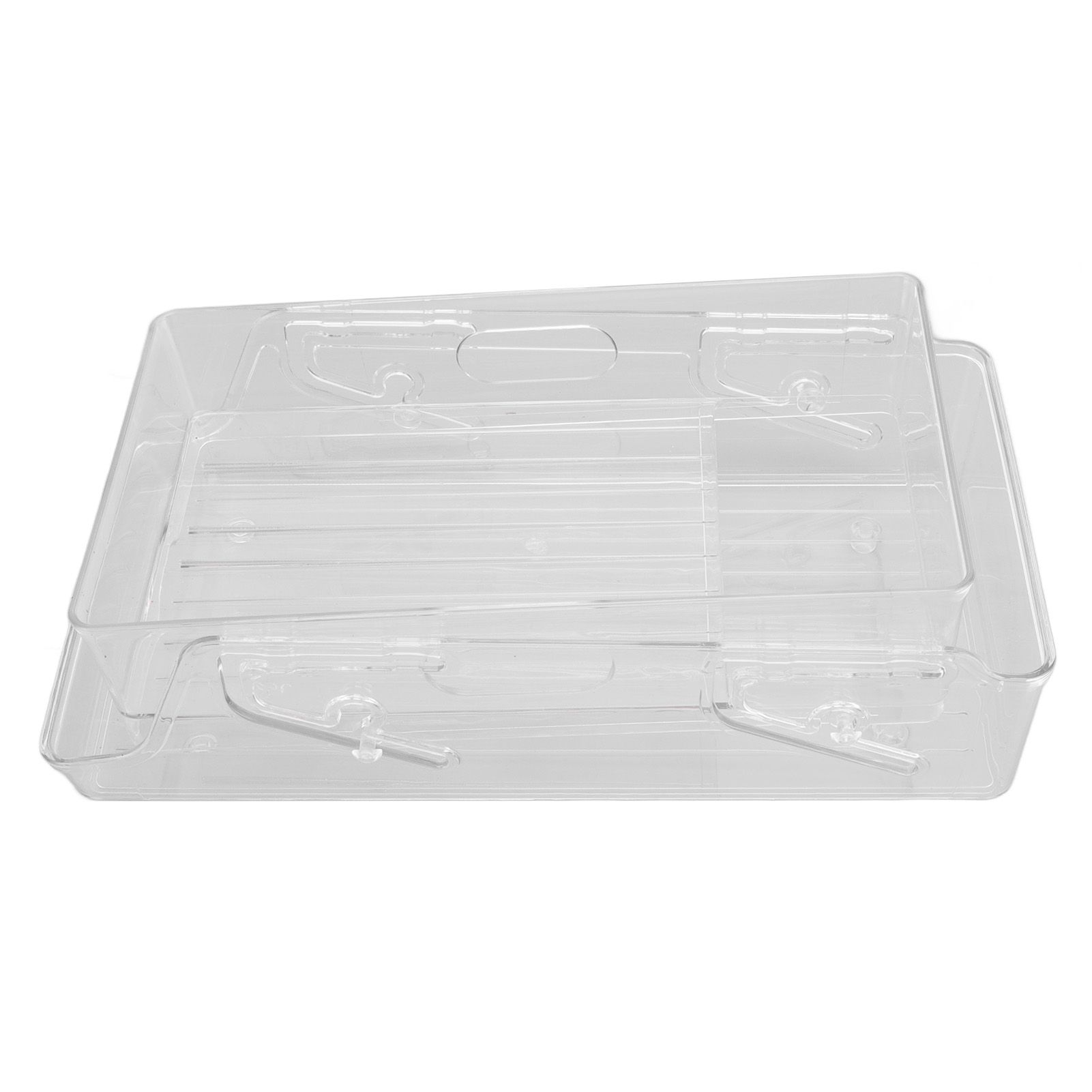 Automatic Rolling Beverage Soda Can Storage Organizer Double Layers Plastic view 6