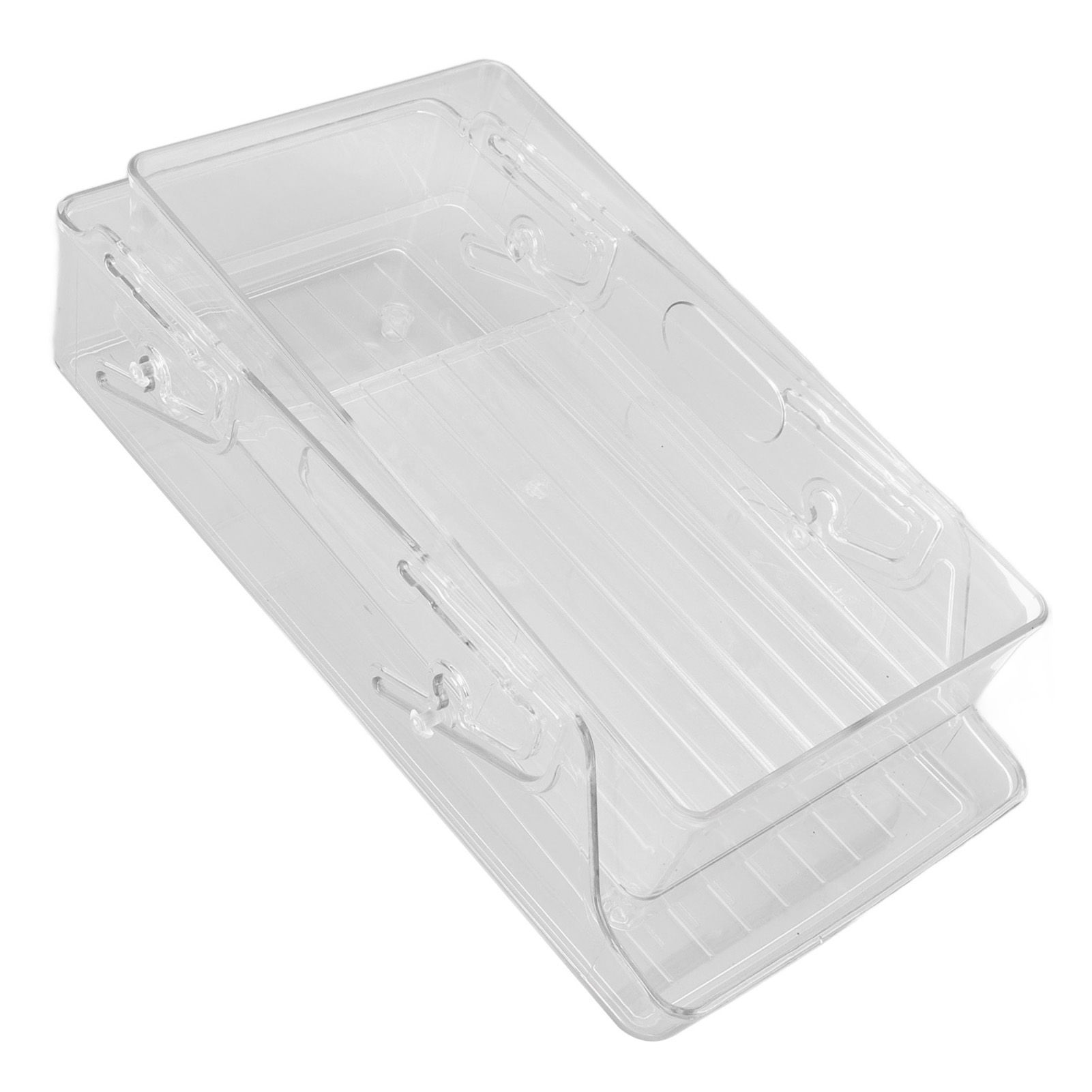 Automatic Rolling Beverage Soda Can Storage Organizer Double Layers Plastic view 10